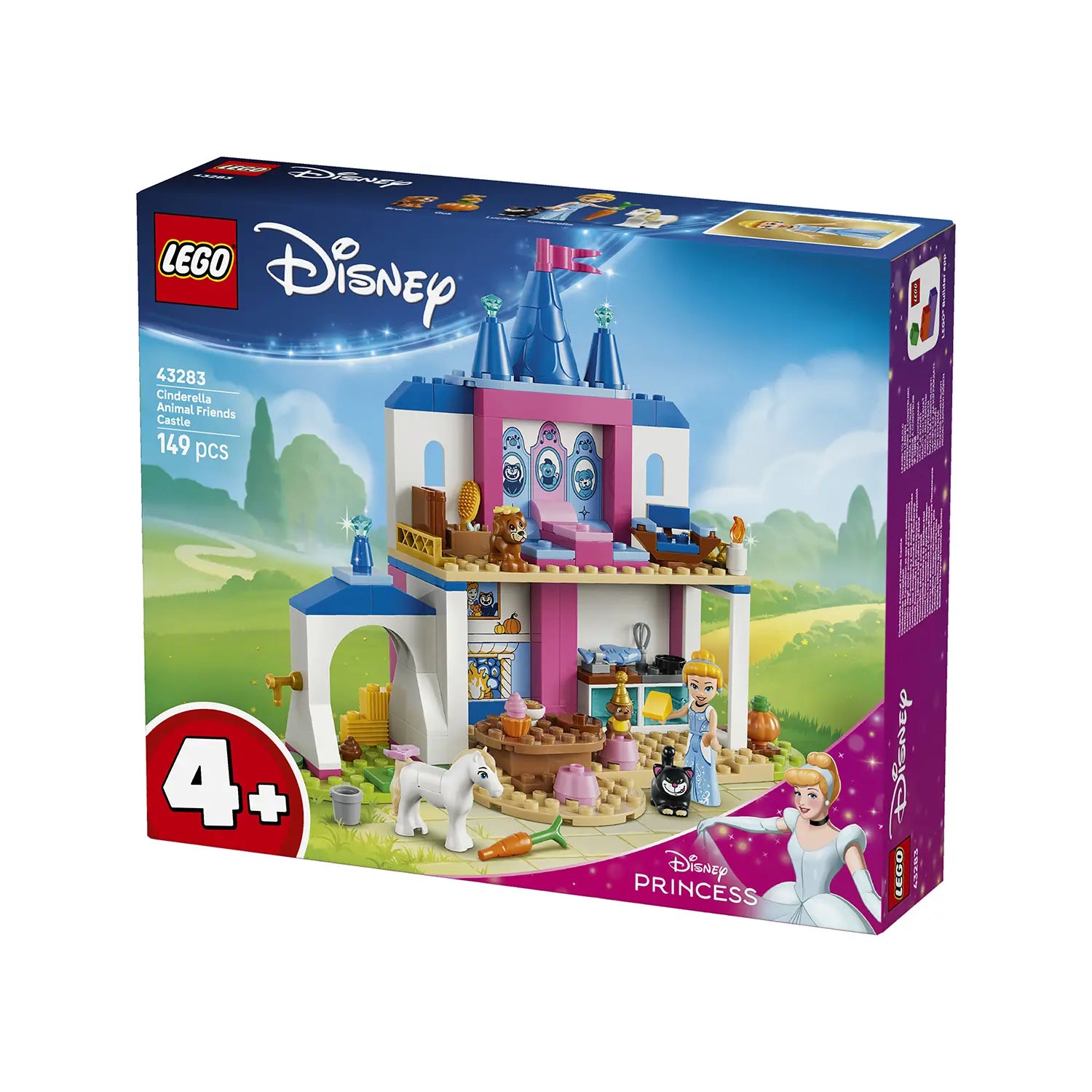 Lego Disney Princess 43283 Cinderella Animal Friends Castle 4+