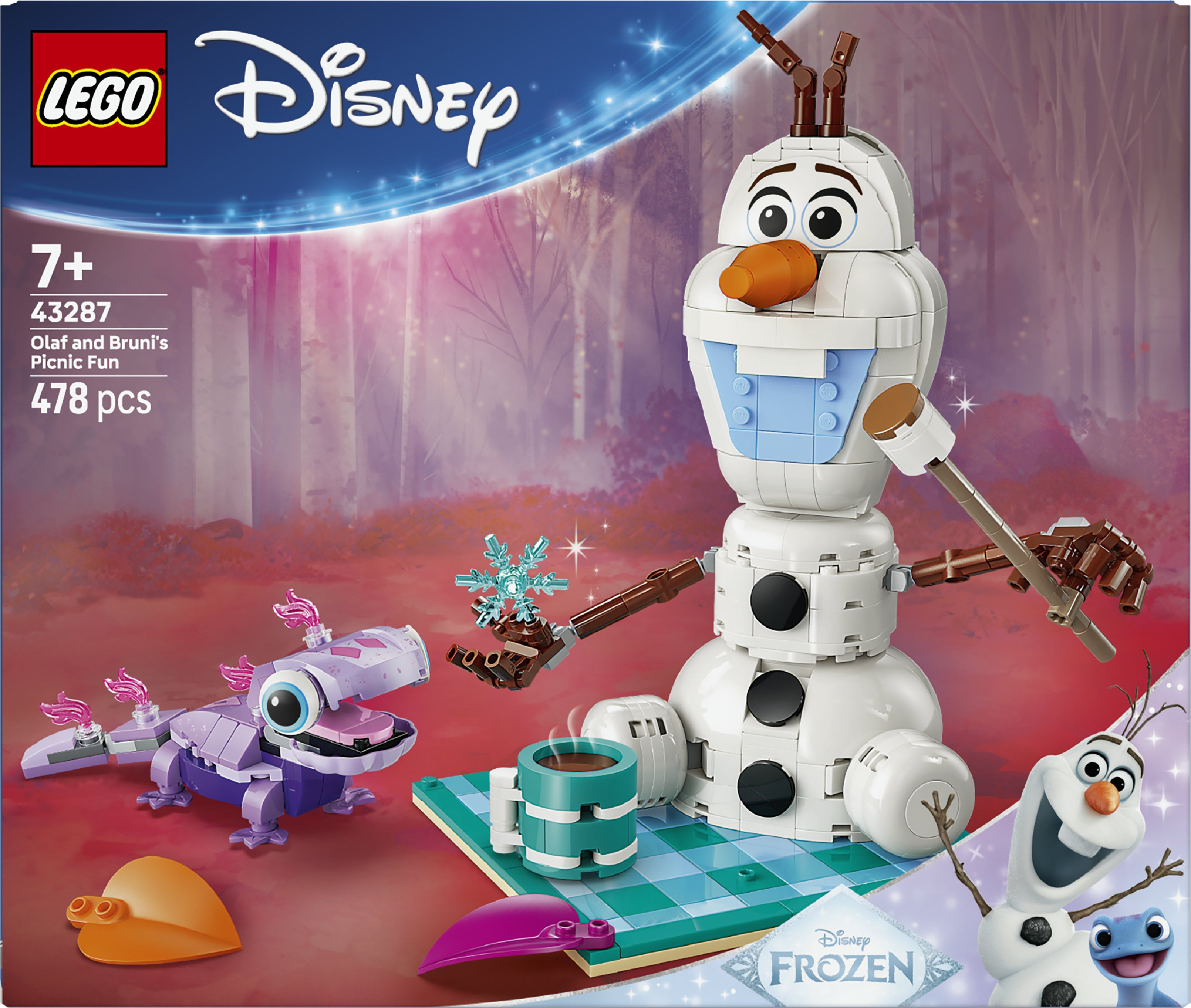 LEGO Disney Princess 43287 Olaf and Bruni's Picnic Fun