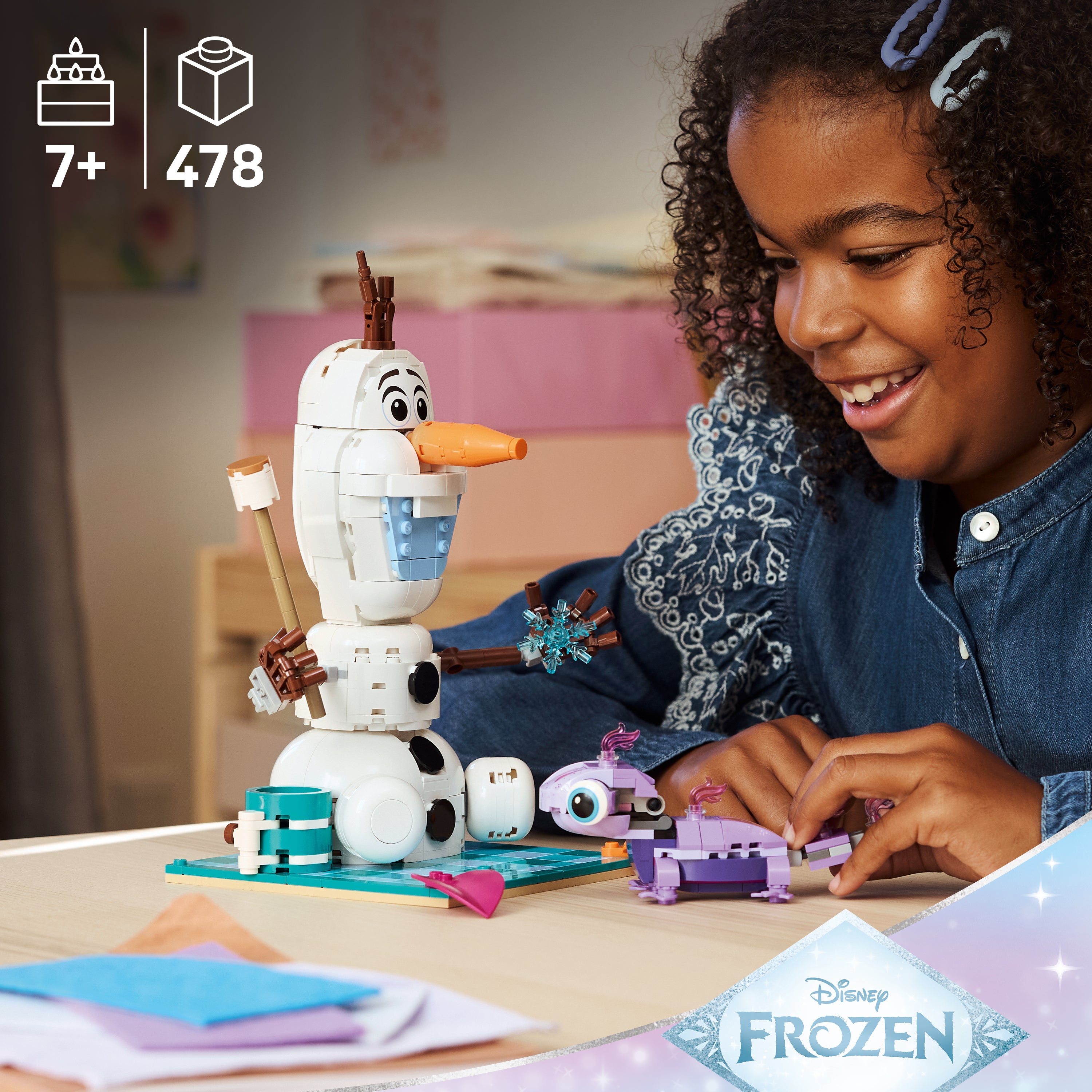 LEGO Disney Princess 43287 Olaf and Bruni's Picnic Fun