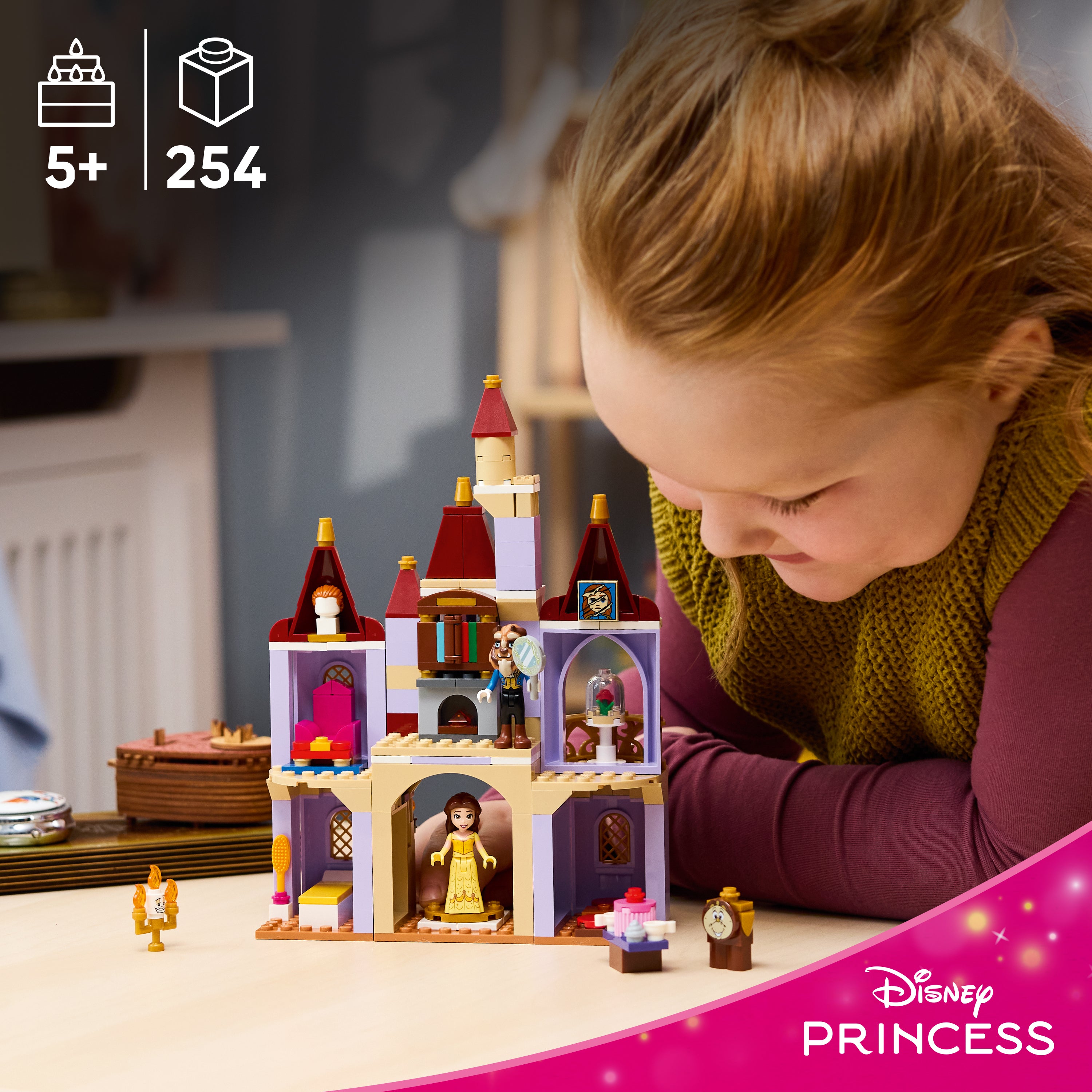 LEGO Disney Princess 43289 Belle & the Beast's Enchante.. V29 5+