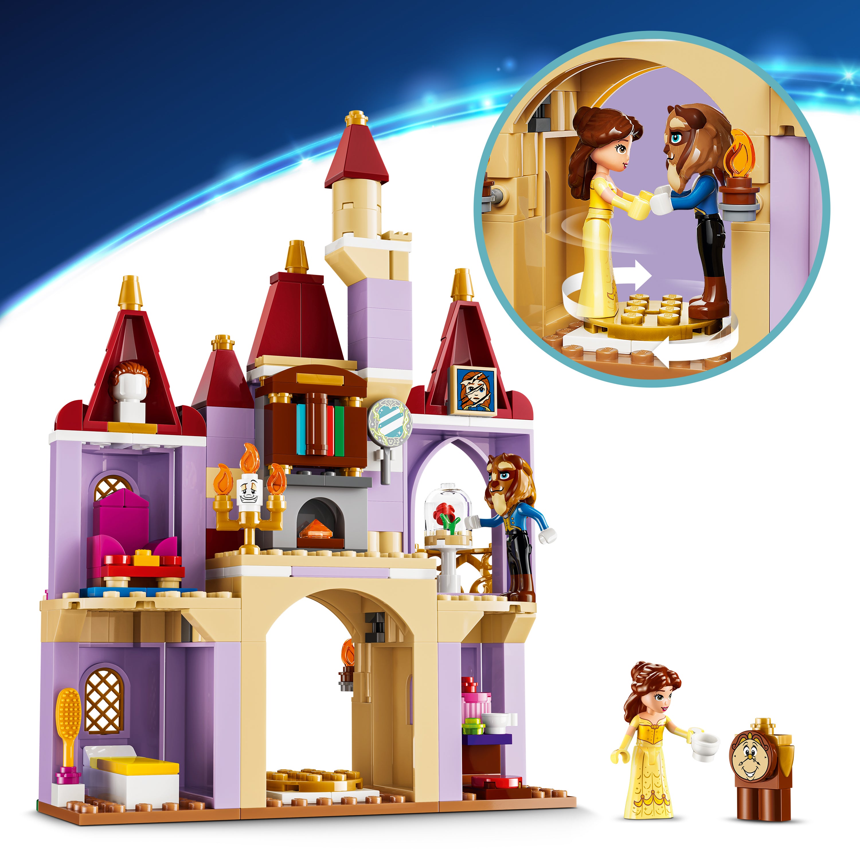LEGO Disney Princess 43289 Belle & the Beast's Enchante.. V29 5+