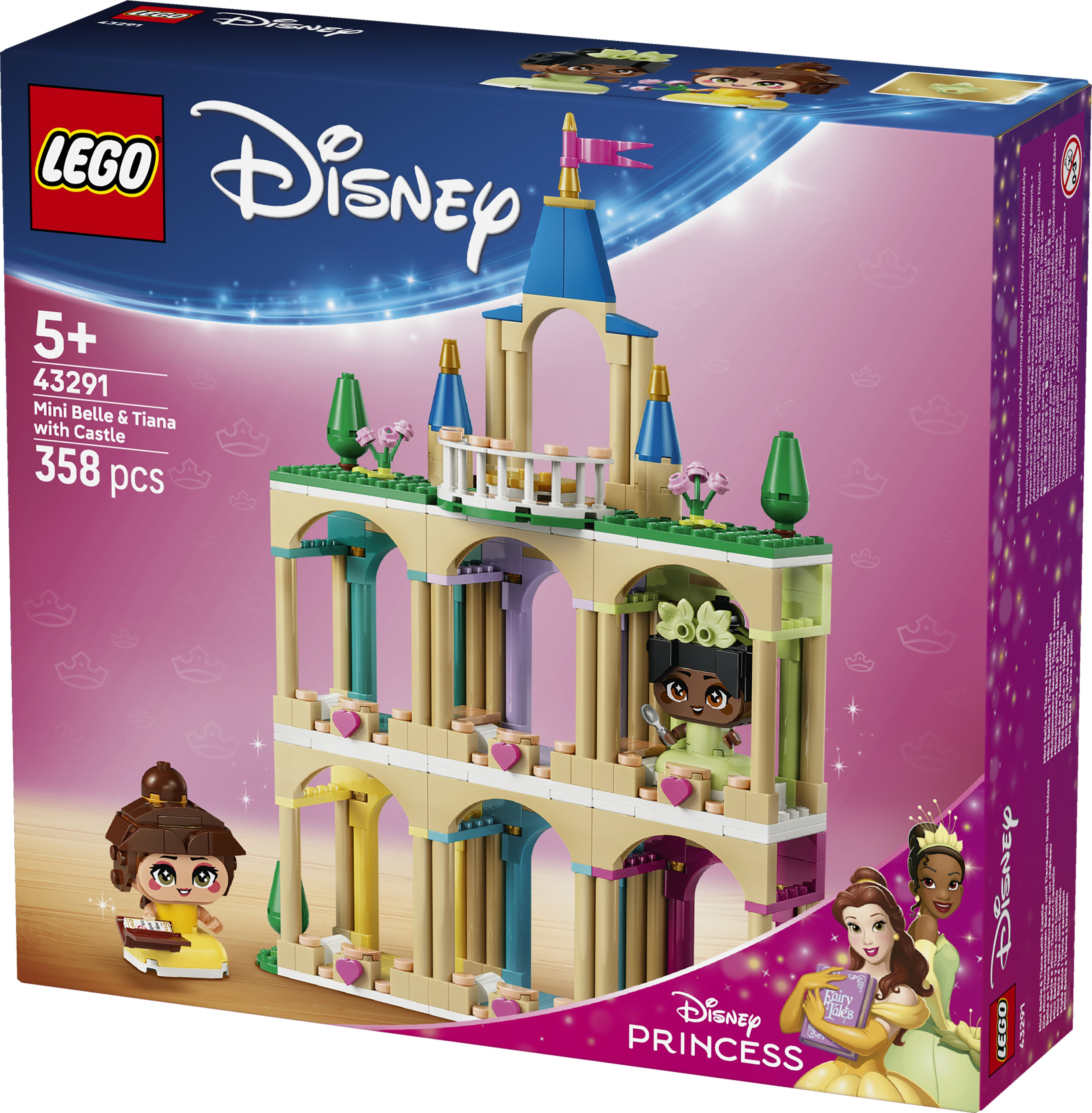 LEGO Disney Princess 43291 Mini Belle & Tiana with Castle