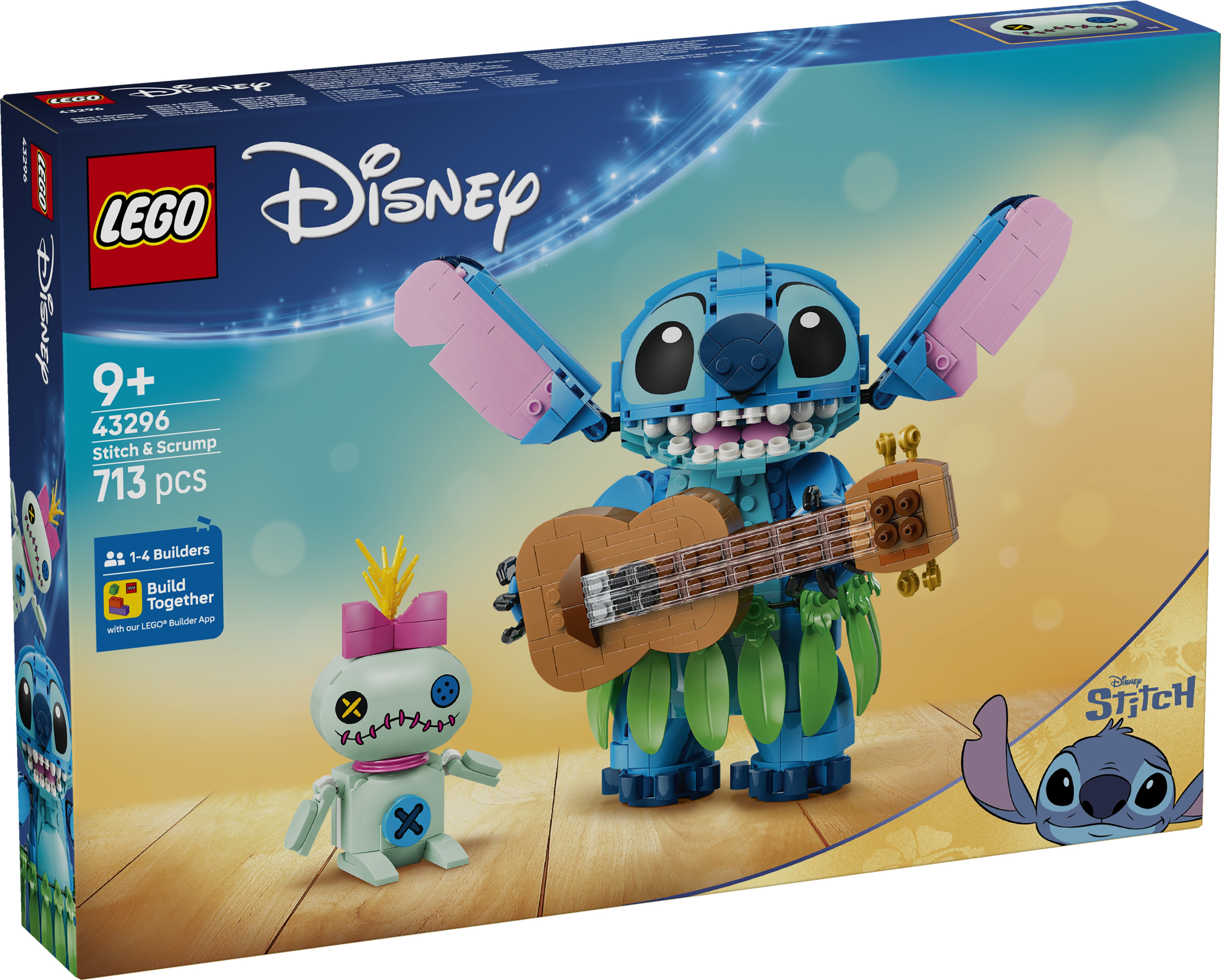 LEGO Disney Classic 43296 Stitch & Scrump V29 9+