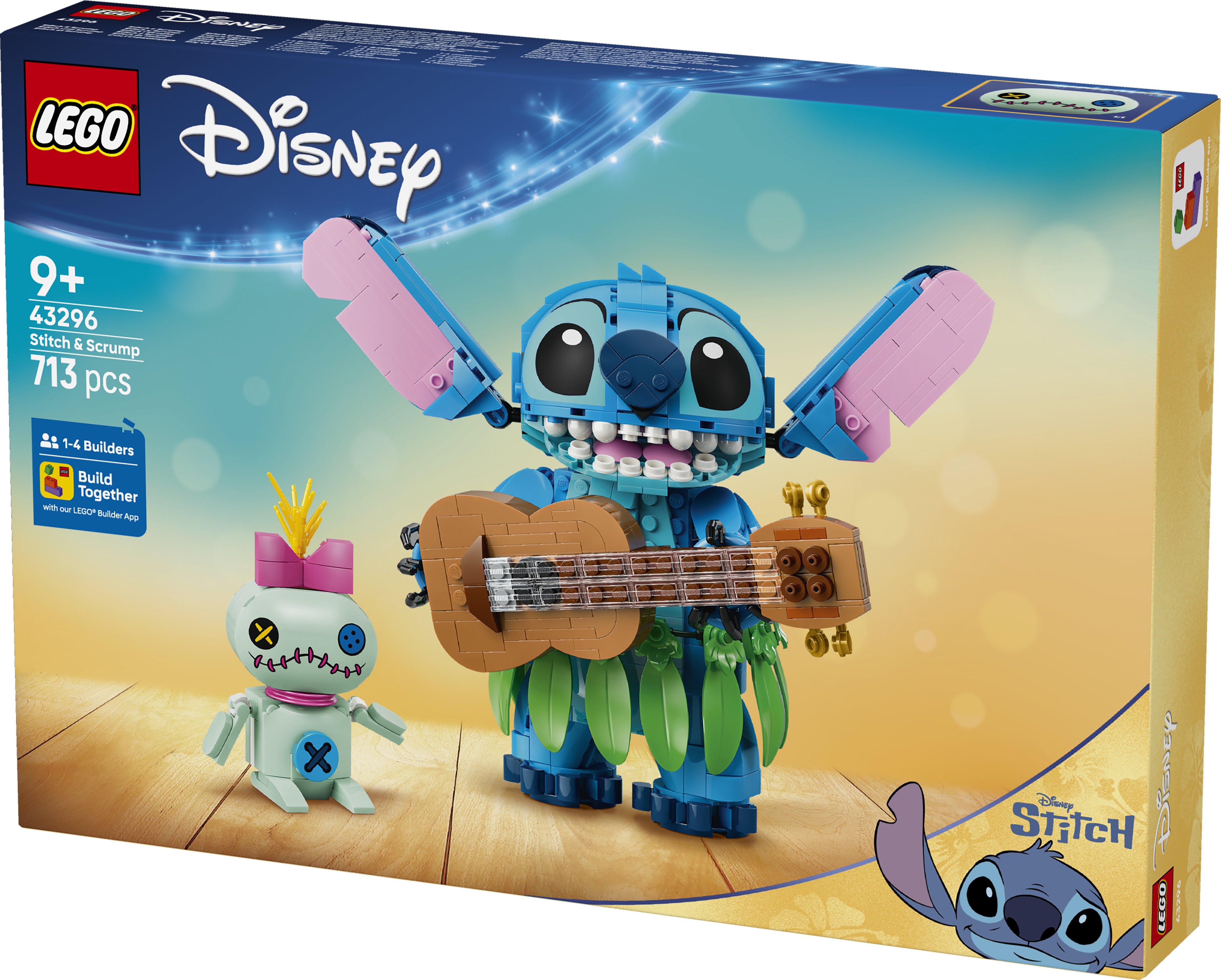 LEGO Disney Classic 43296 Stitch & Scrump V29 9+