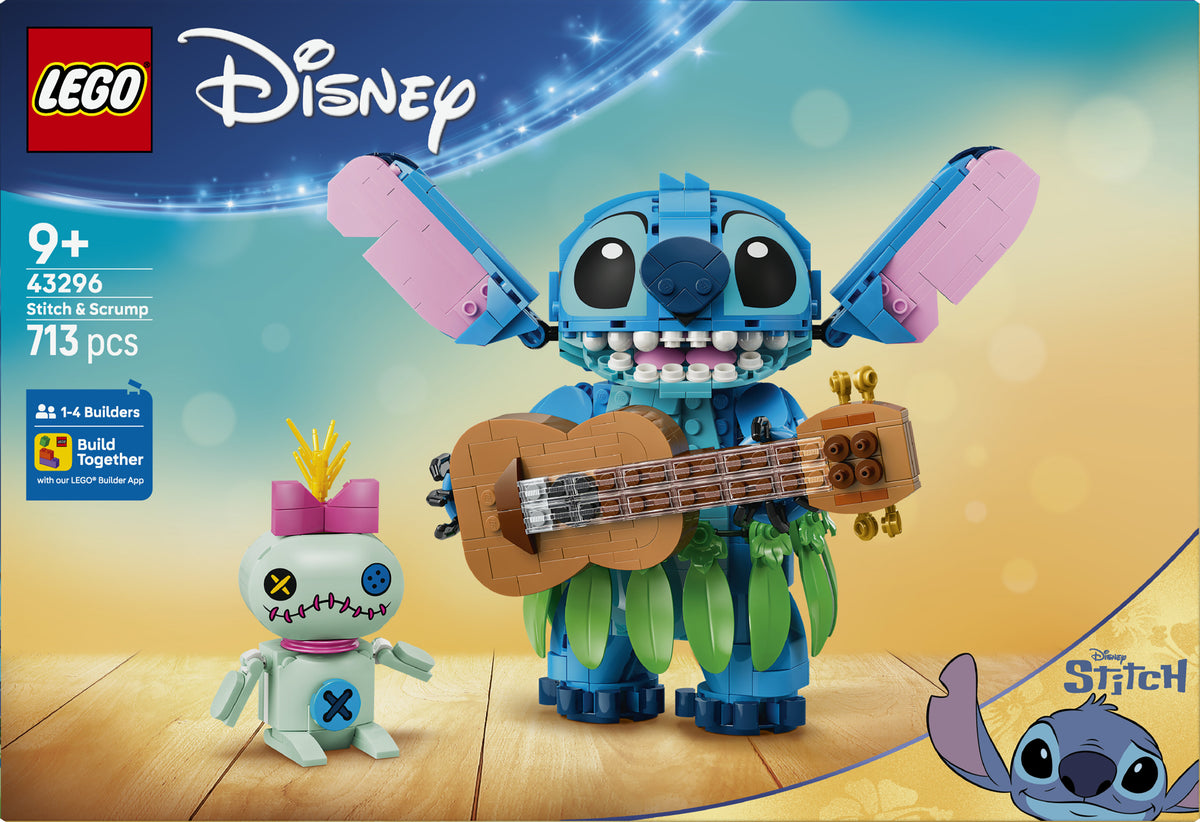 LEGO Disney Classic 43296 Stitch & Scrump V29 9+