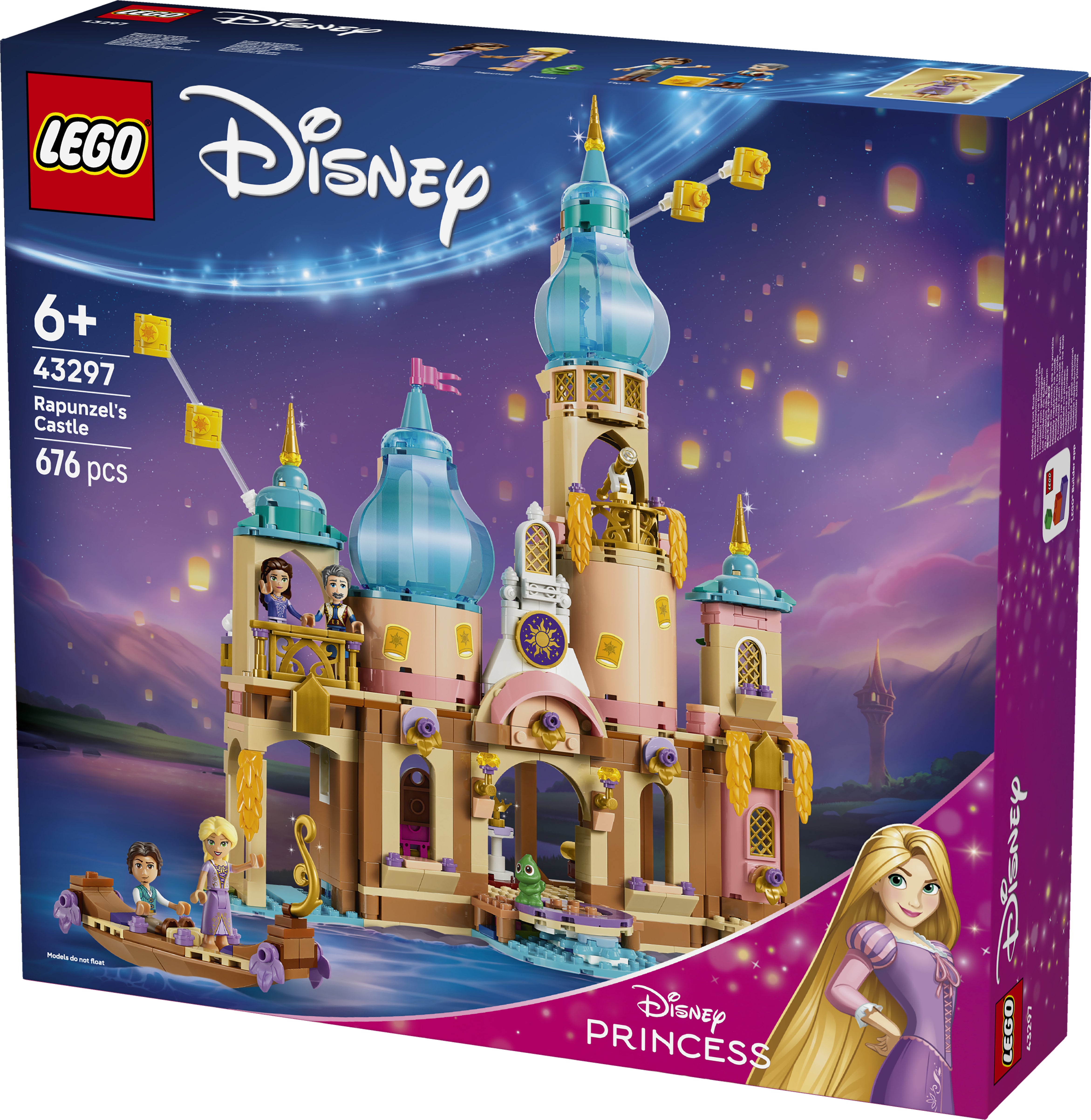 LEGO Disney Princess 43297 Rapunzel's Castle V29 6+
