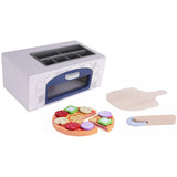 Playdoh Play Pizza Oven (4pc pizza, 1 pan, 1 cutter, 8pc dressing)