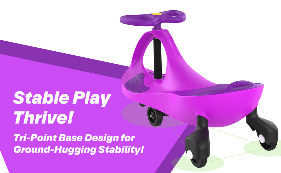 Classic Swing Car-Pink - Kiddy Zone