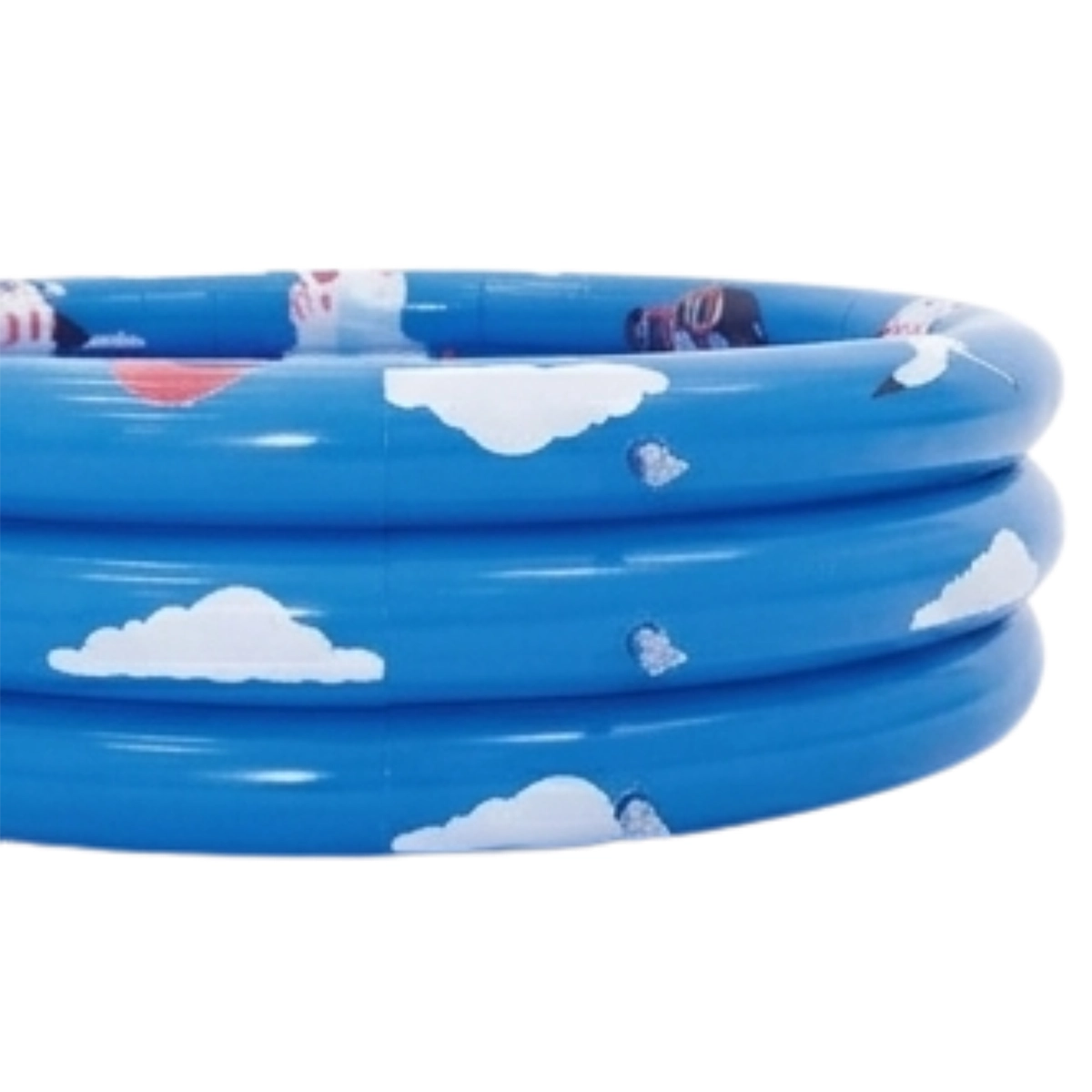Color Appear Animal 3-Ring Pool