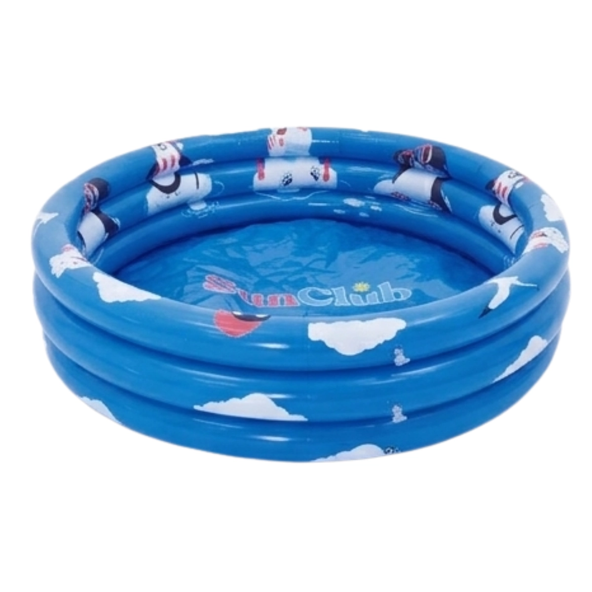 Color Appear Animal 3-Ring Pool