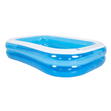 Giant Blue Rectangular Pool