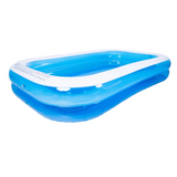 Giant Blue Rectangular Pool