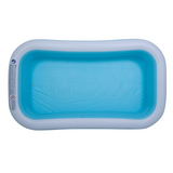 Giant Blue Rectangular Pool