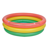 Colorful 3-ring pool