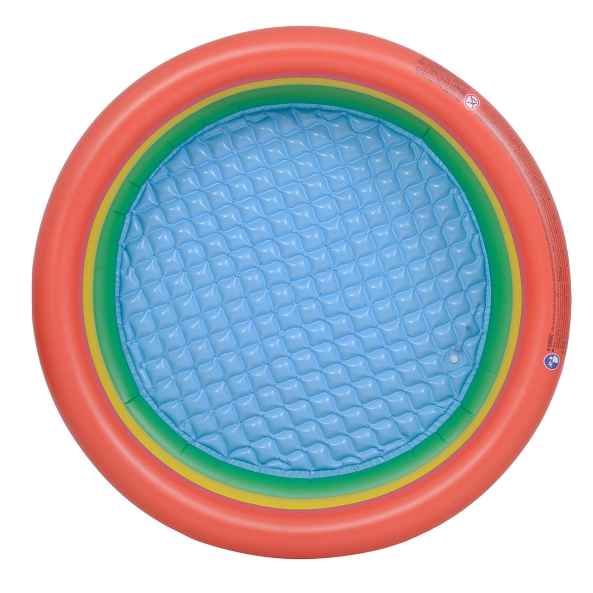 Colorful 3-ring pool