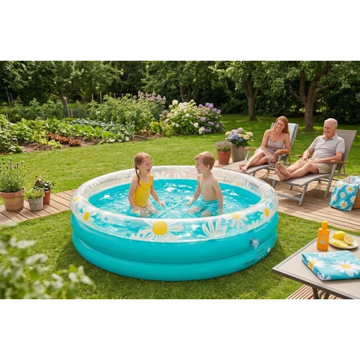 Daisy 3-Ring Pool