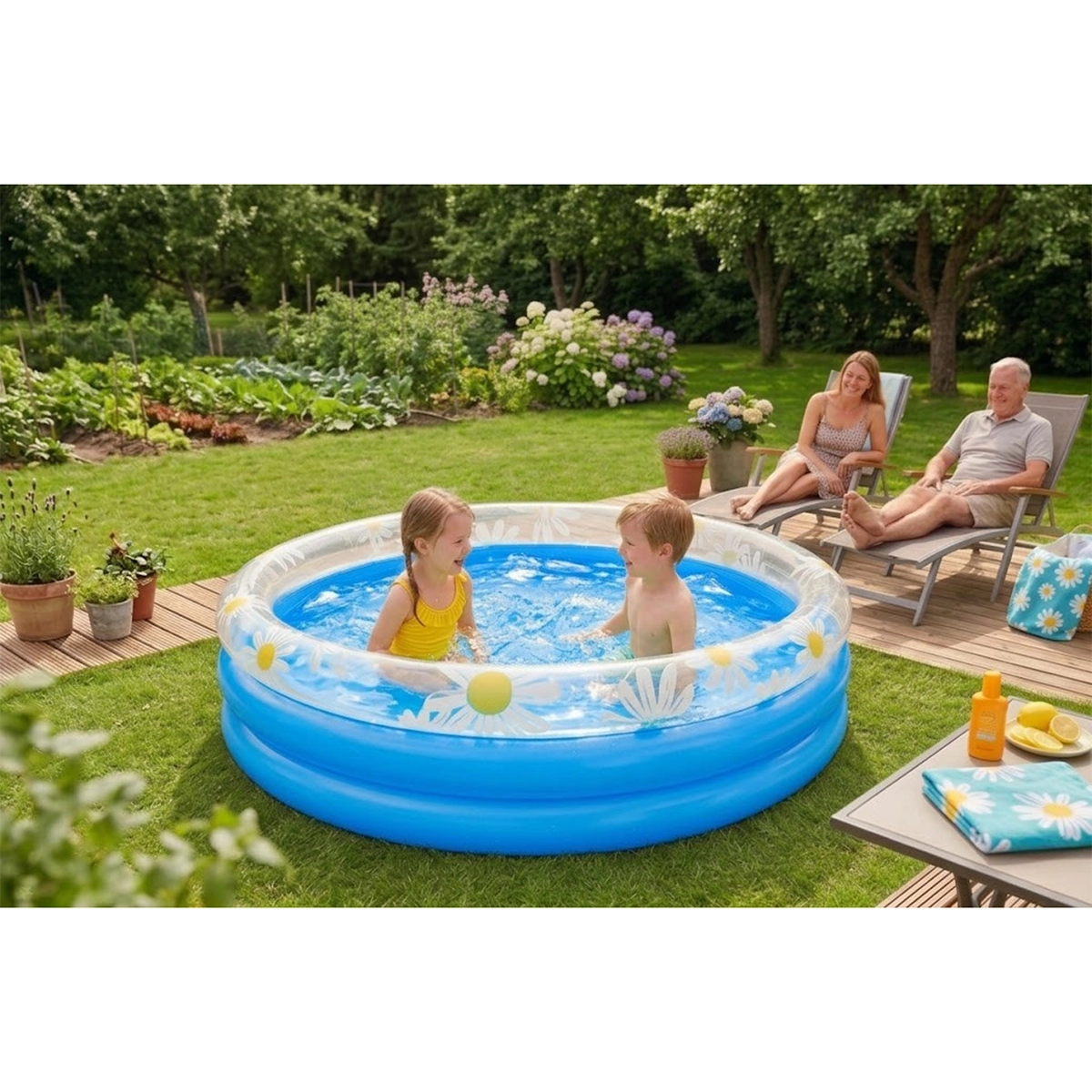 Daisy 3-Ring Pool