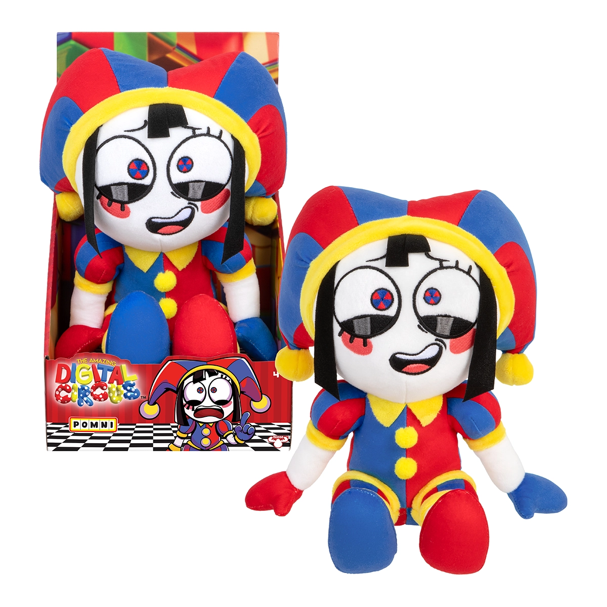 AMAZING DIGITAL CIRCUS LARGE PLUSH POMNI