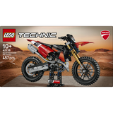 LEGO Technic 42238 Ducati Desmo450 MX Factory Motorcycle 10+