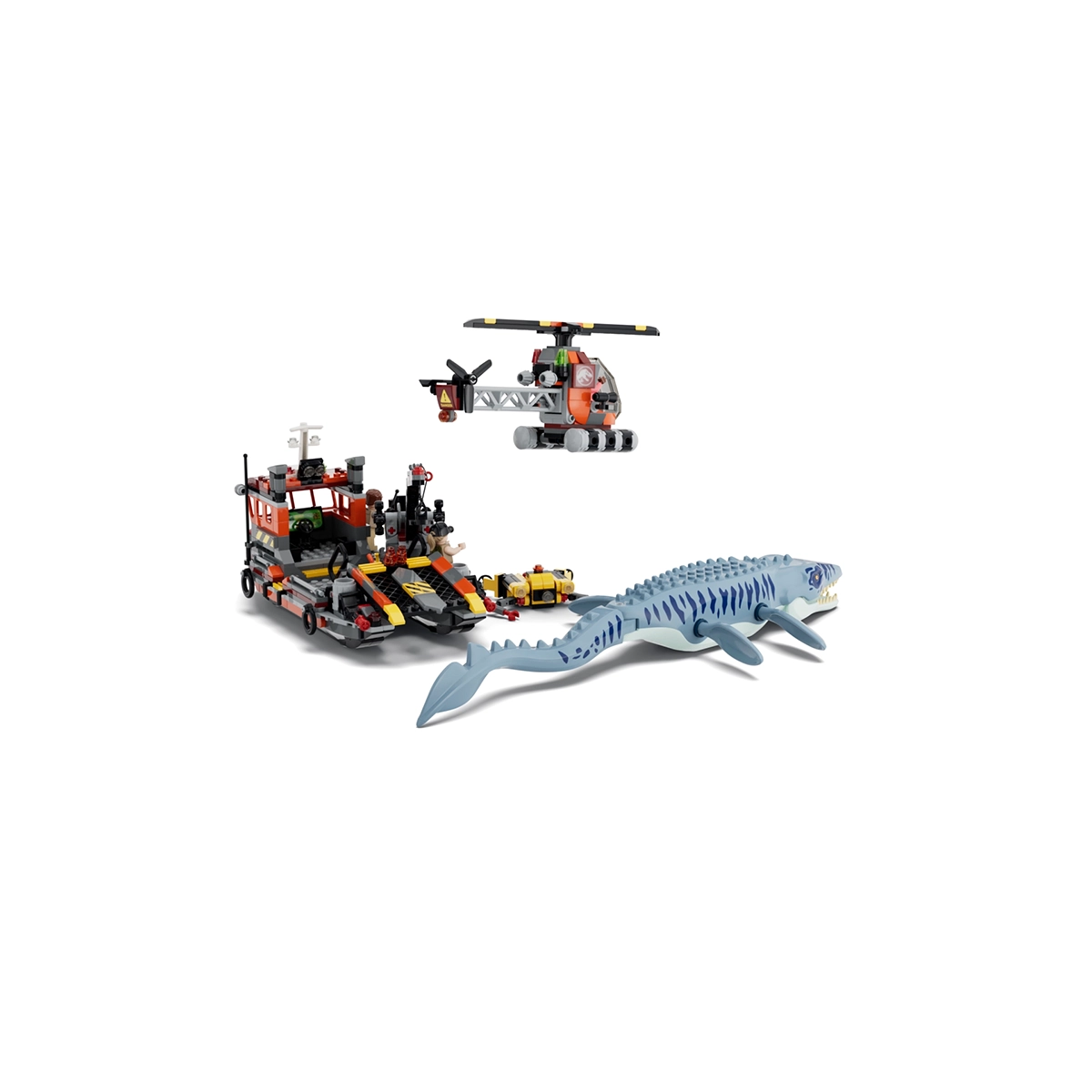 LEGO Jurassic World 77983 Mosasaurus Dinosaur Boat Attack 7+
