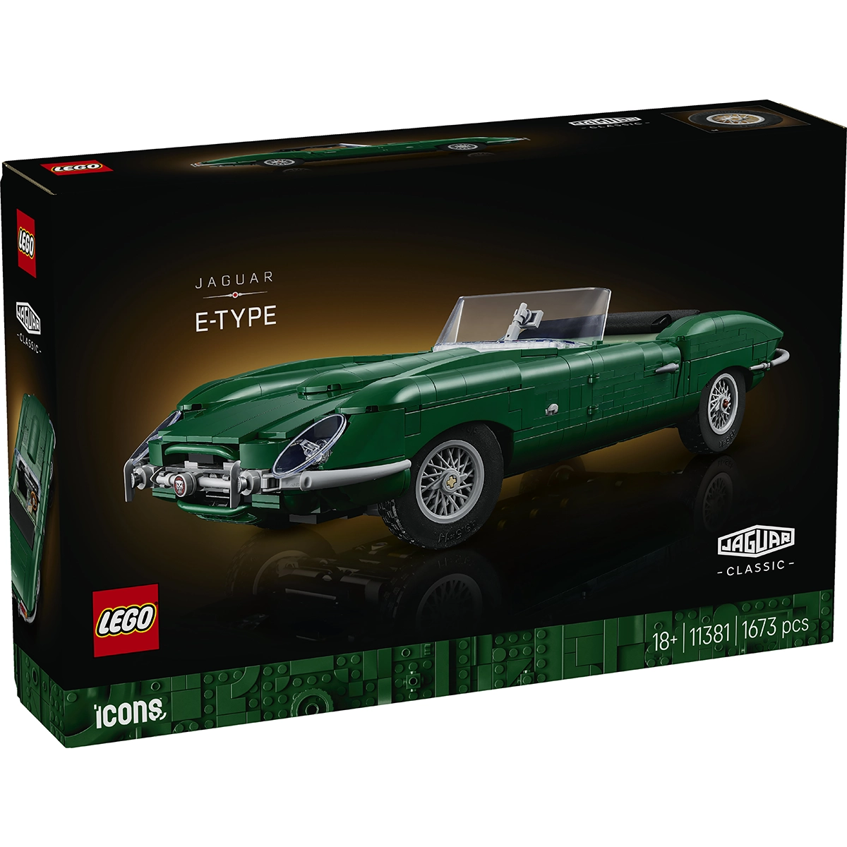 LEGO Icons 11381 Jaguar E-Type 18+