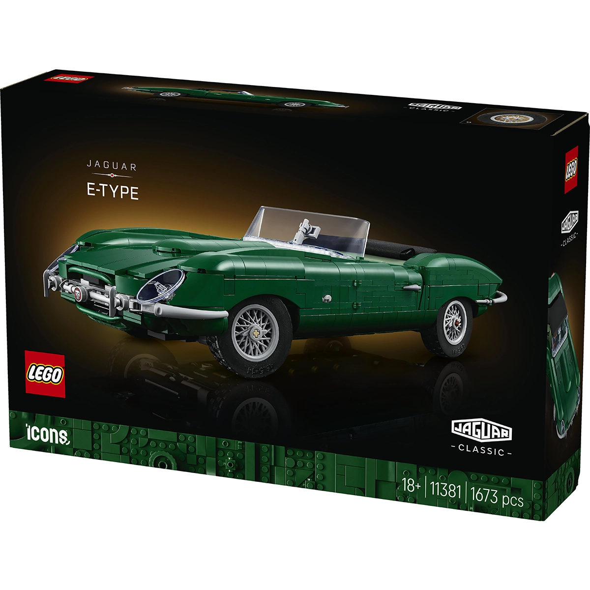 LEGO Icons 11381 Jaguar E-Type 18+