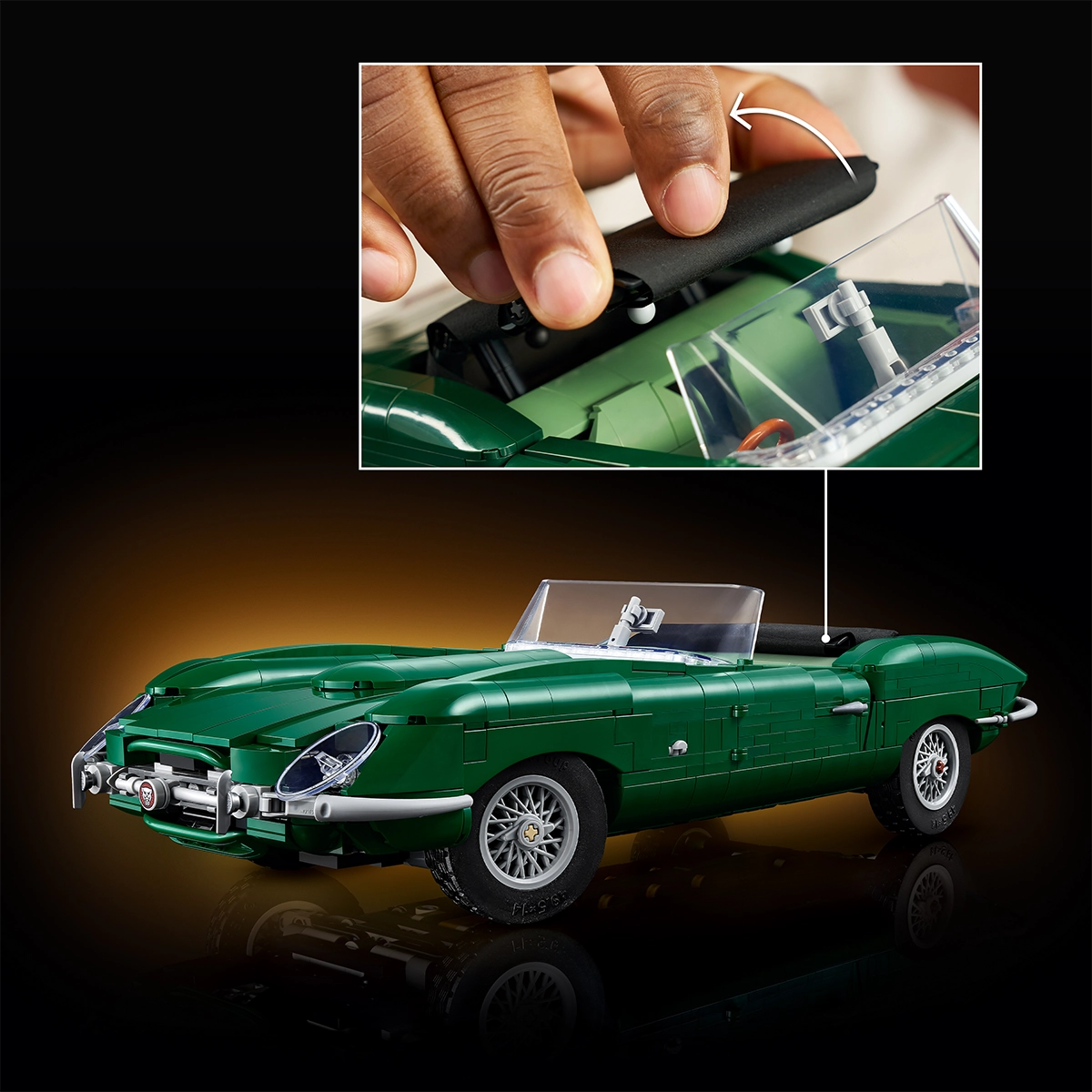 LEGO Icons 11381 Jaguar E-Type 18+