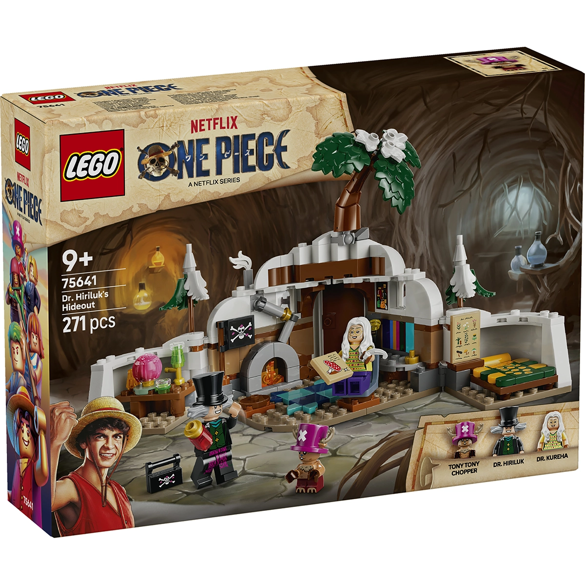 LEGO One Piece 75641 Dr. Hiriluk's Hideout 9+