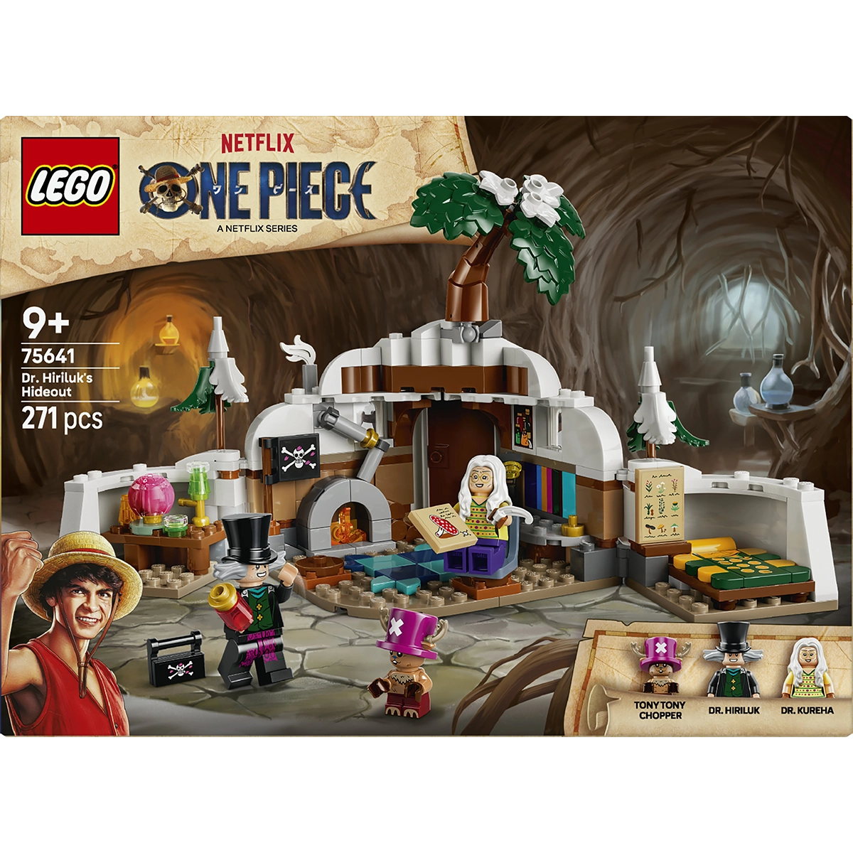 LEGO One Piece 75641 Dr. Hiriluk's Hideout 9+