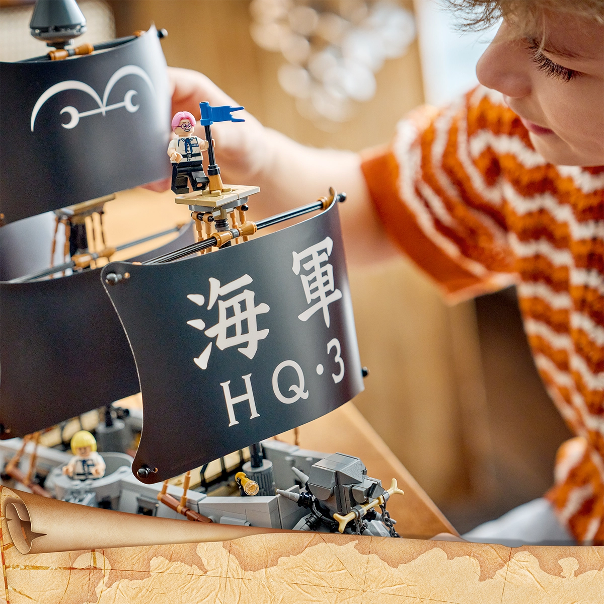 LEGO One Piece 75646 Garp's Marine Battleship 9+
