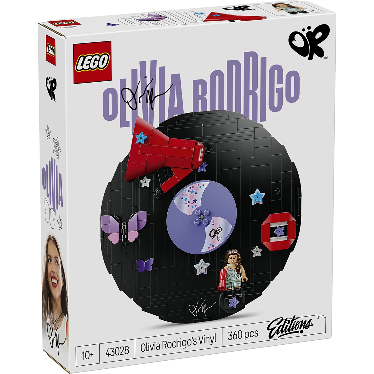 LEGO Editions Music 43028 Olivia Rodrigo's Vinyl 10+