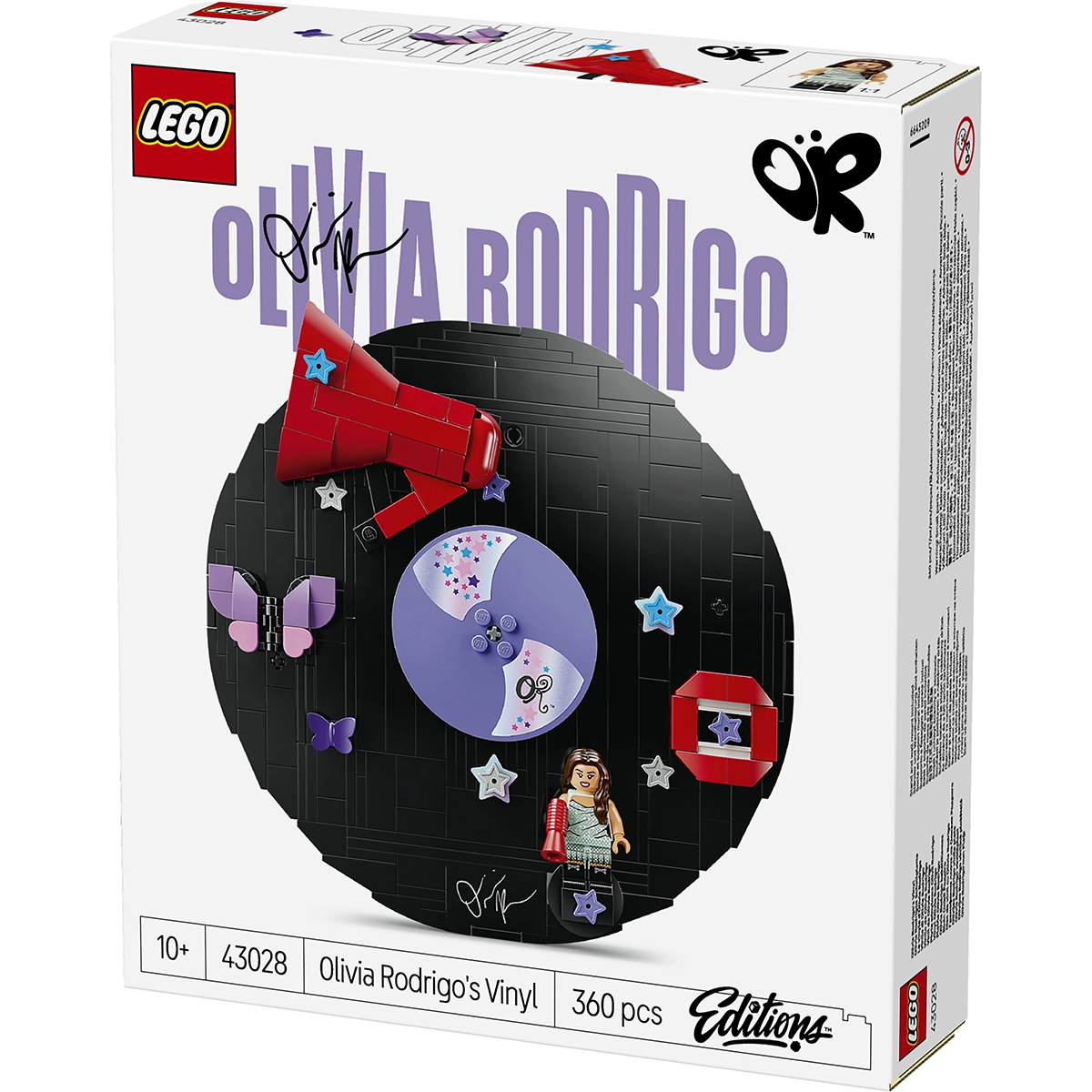 LEGO Editions Music 43028 Olivia Rodrigo's Vinyl 10+