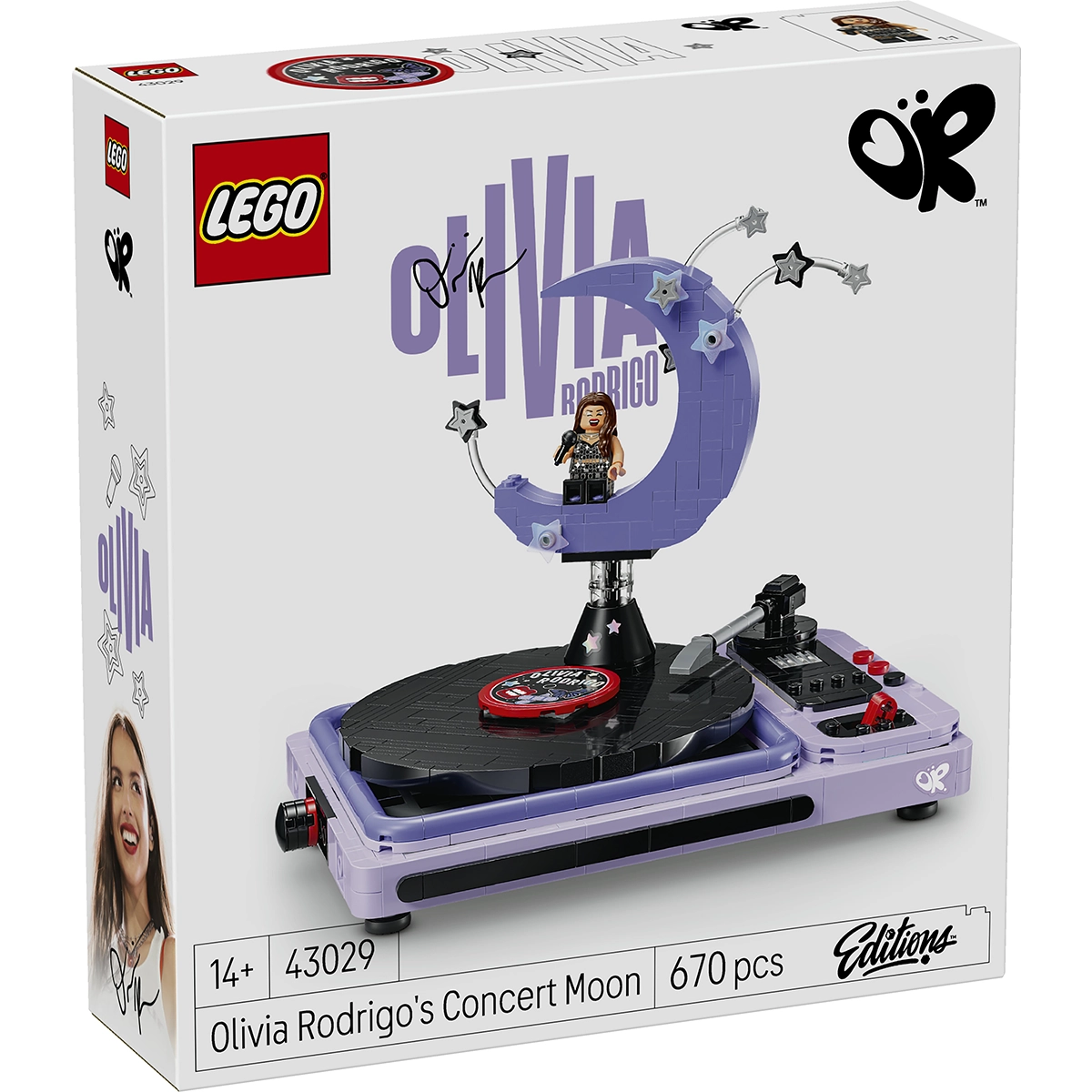 LEGO Editions Music 43029 Olivia Rodrigo's Concert Moon 14+