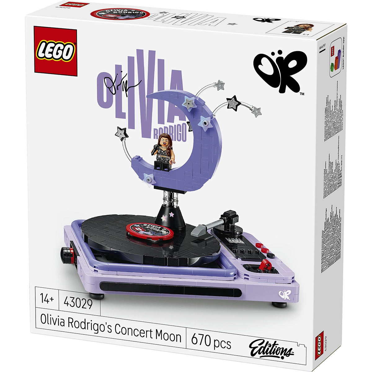 LEGO Editions Music 43029 Olivia Rodrigo's Concert Moon 14+