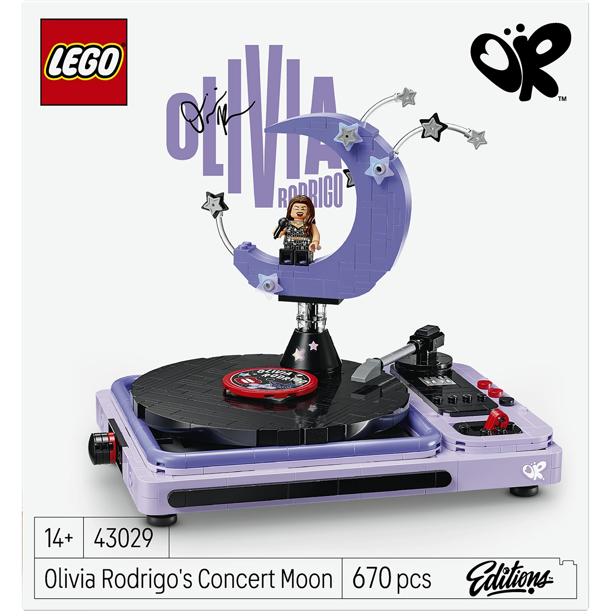 LEGO Editions Music 43029 Olivia Rodrigo's Concert Moon 14+