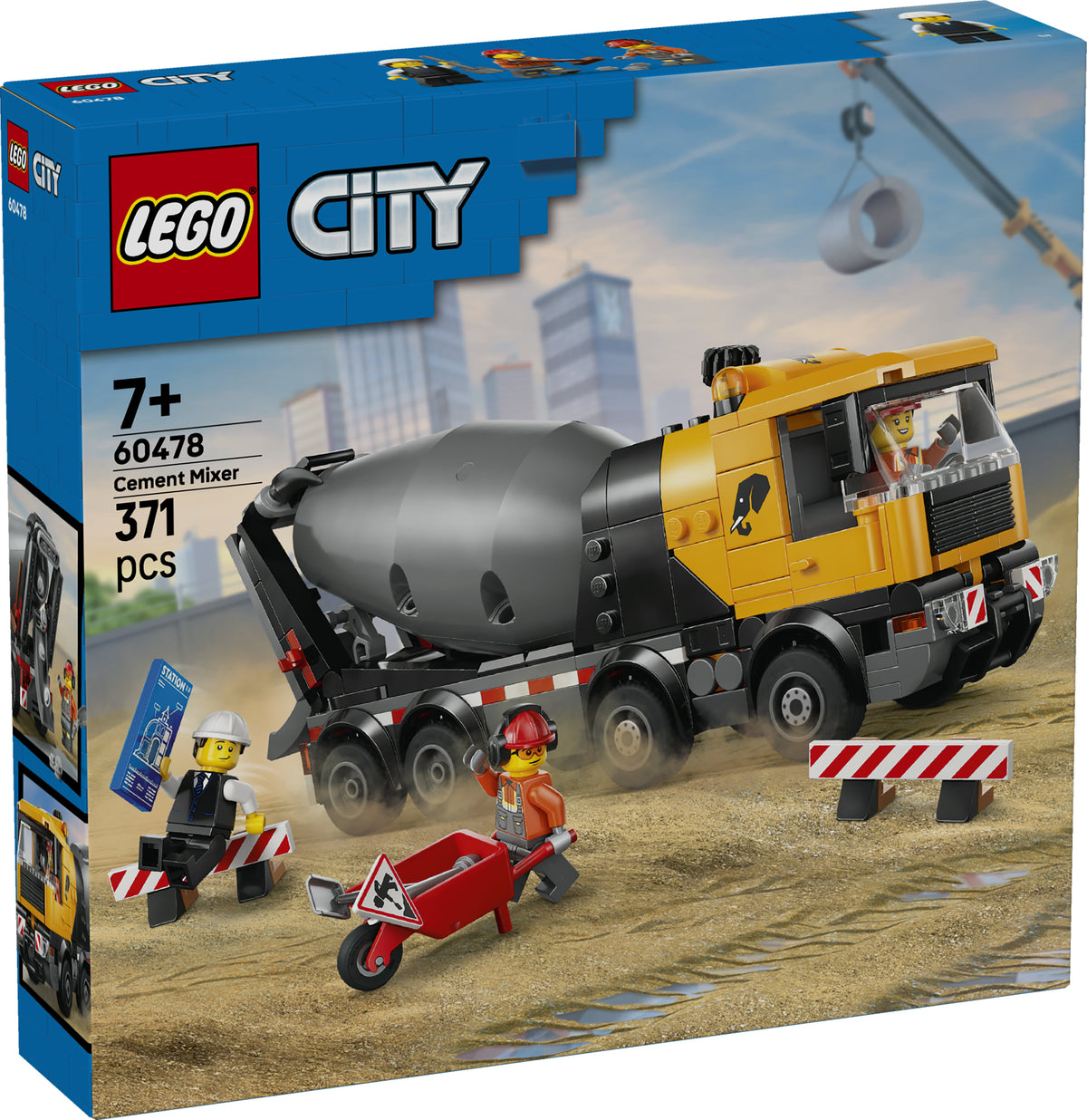 LEGO City Great Vehicles 60478 Cement Mixer