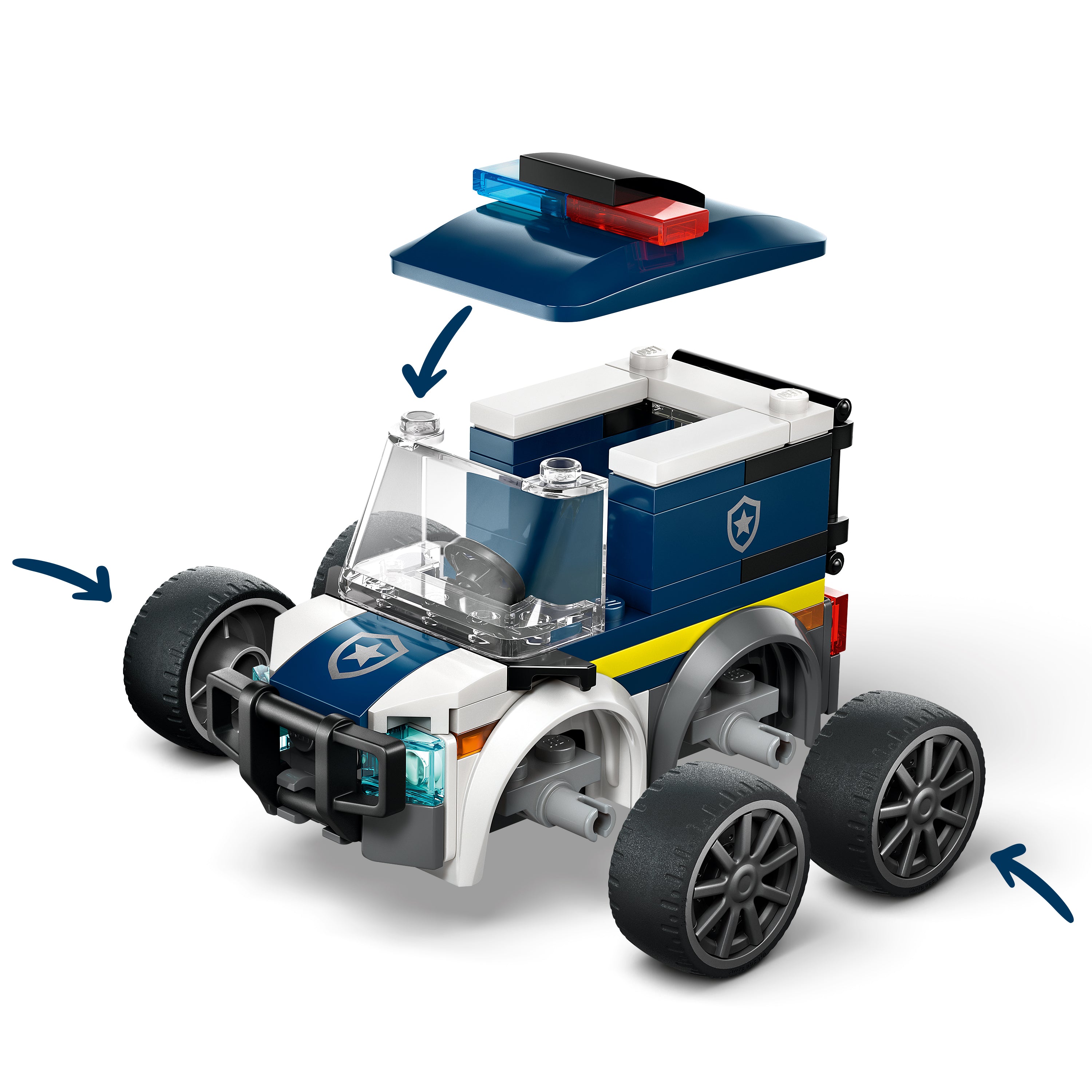 LEGO CITY 60481 Rides – Police Truck 5Yrs+
