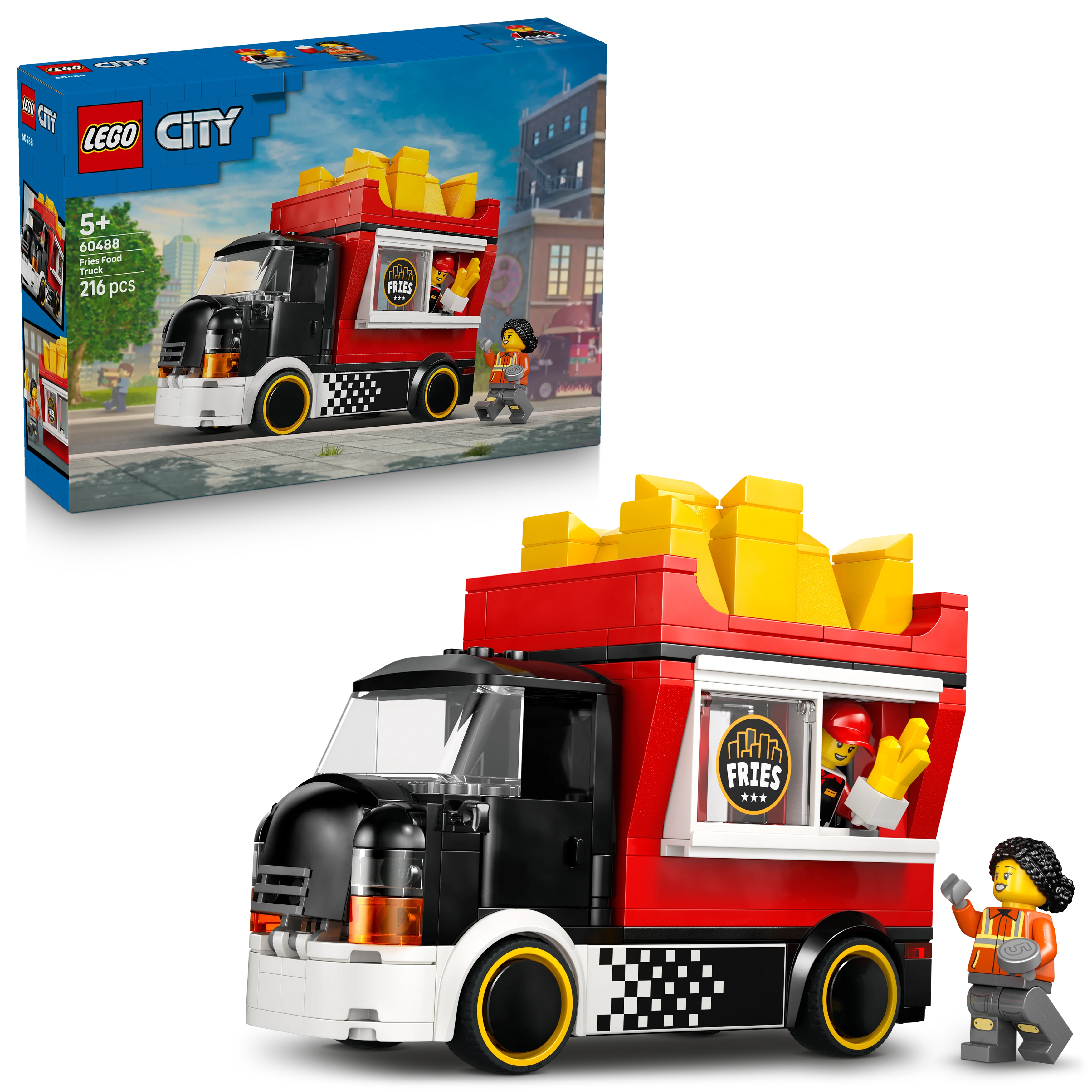 60488 Fries Food Truck - Kiddy Zone
