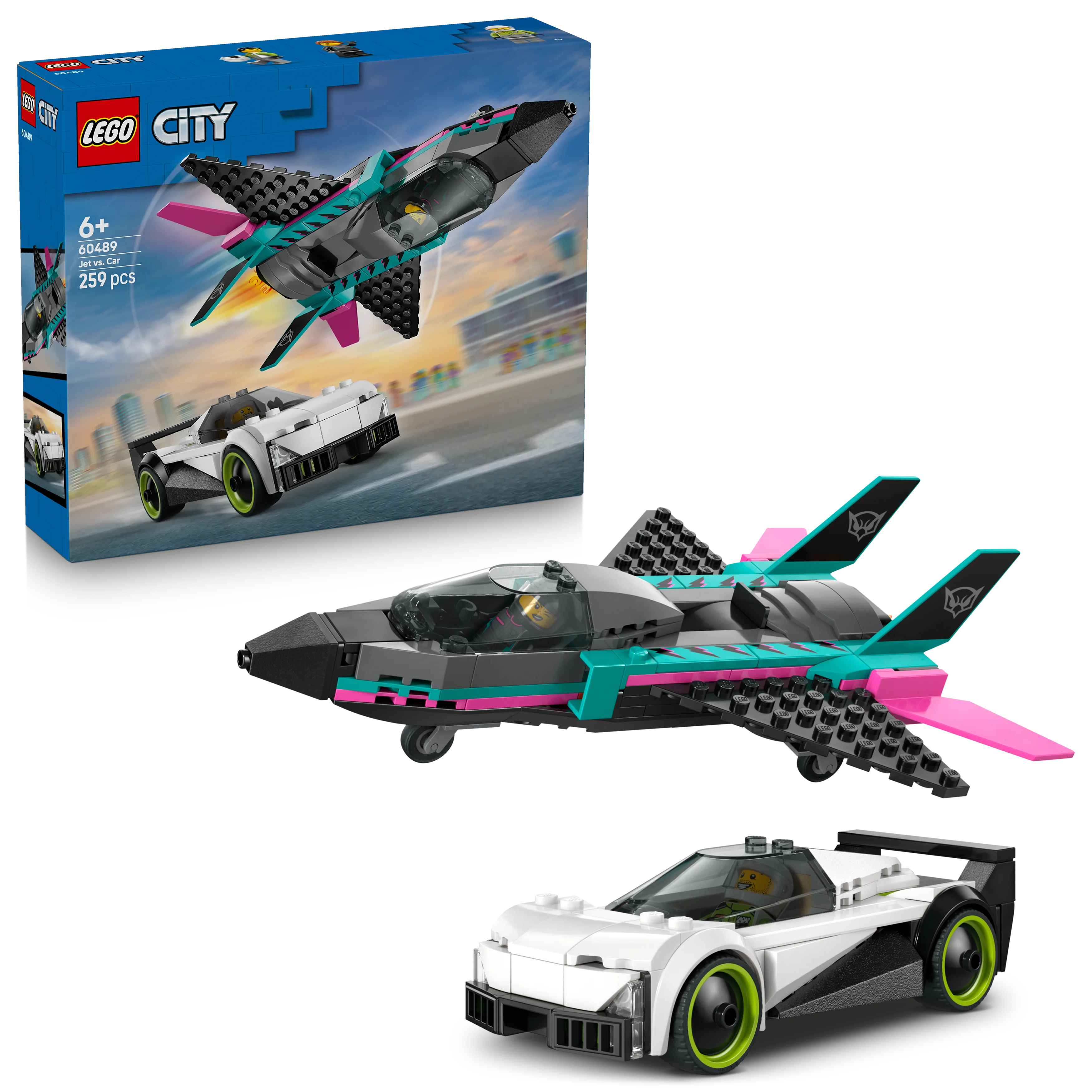 60489 Jet vs. Car - Kiddy Zone
