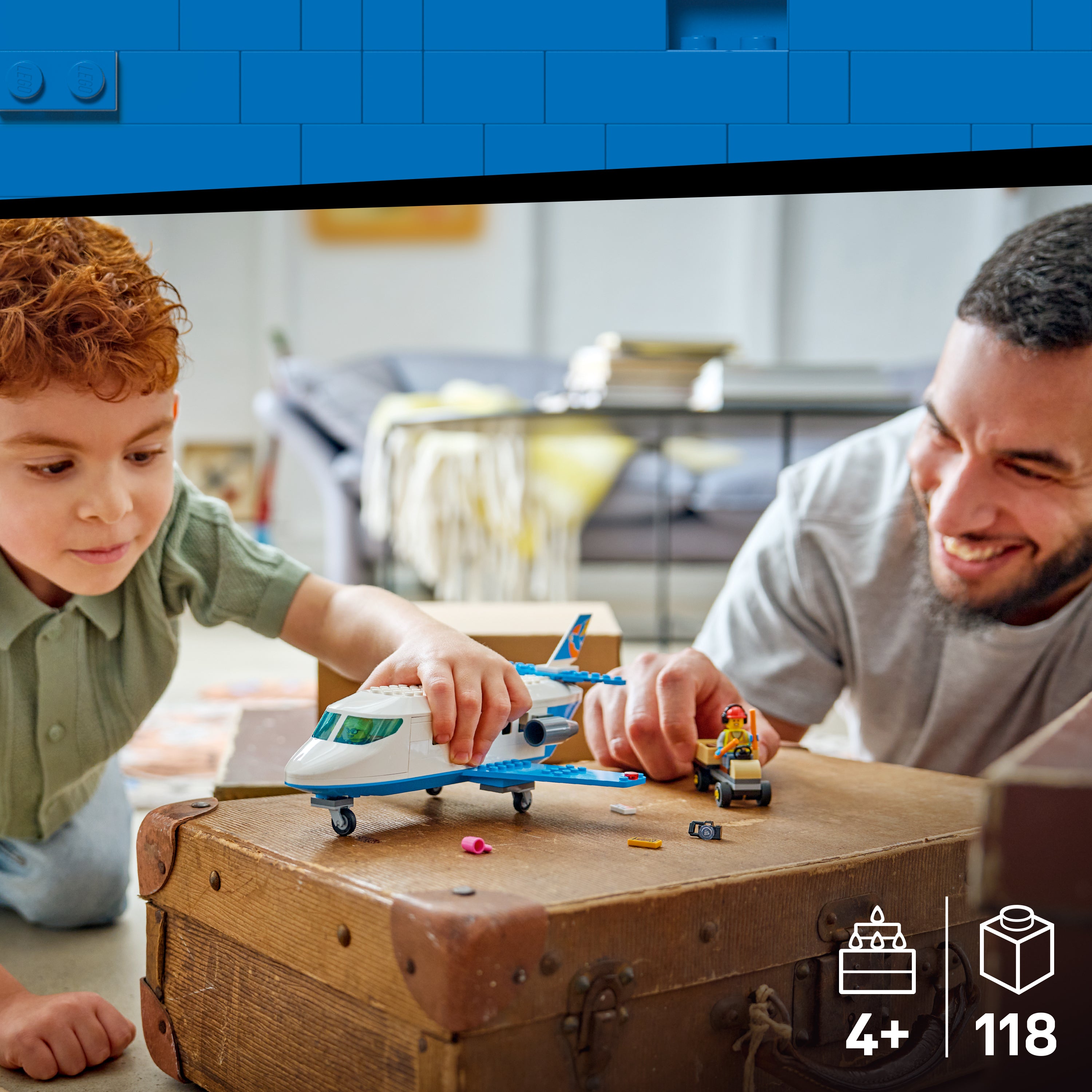 LEGO City 60492 Passenger Jet V29 4+
