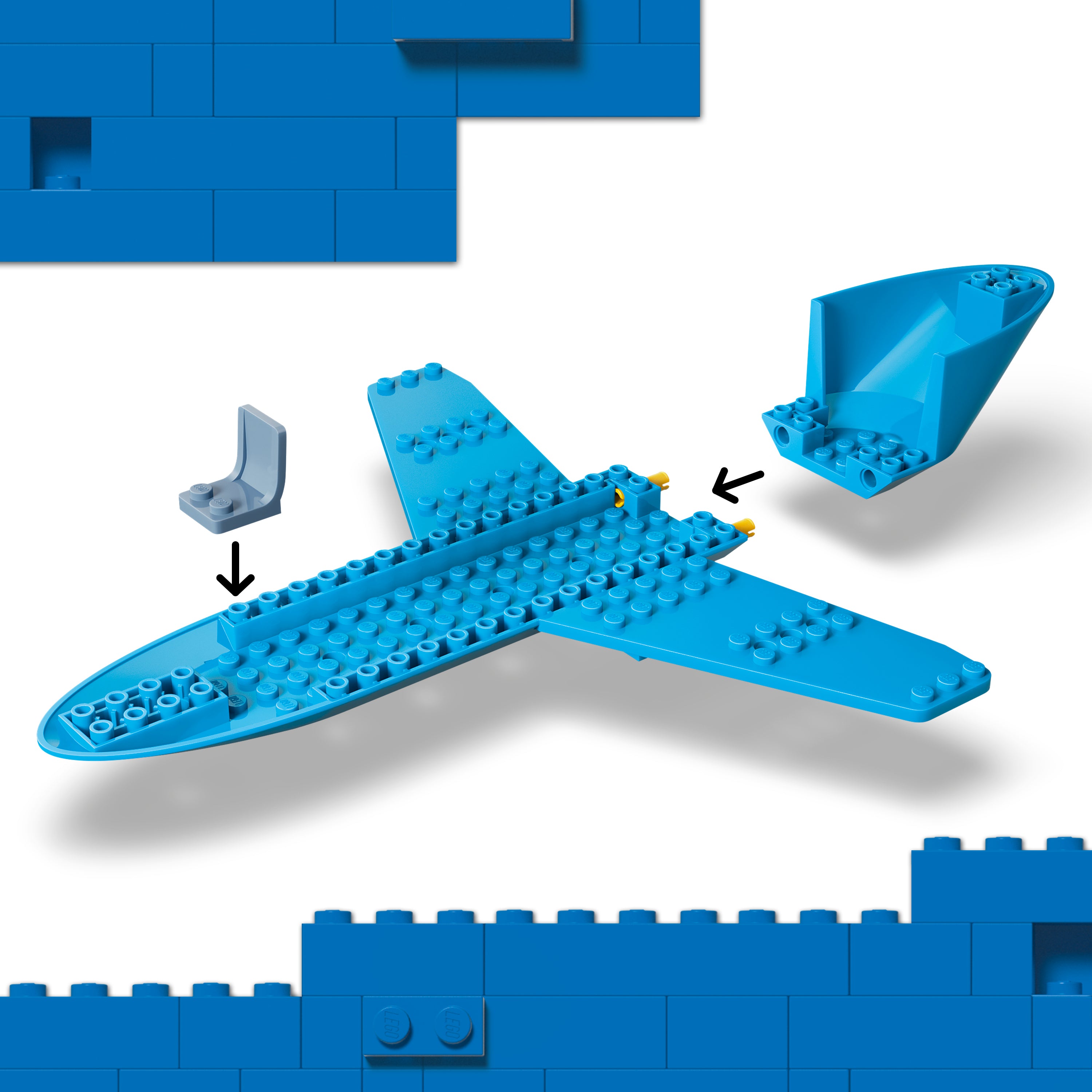 LEGO City 60492 Passenger Jet V29 4+