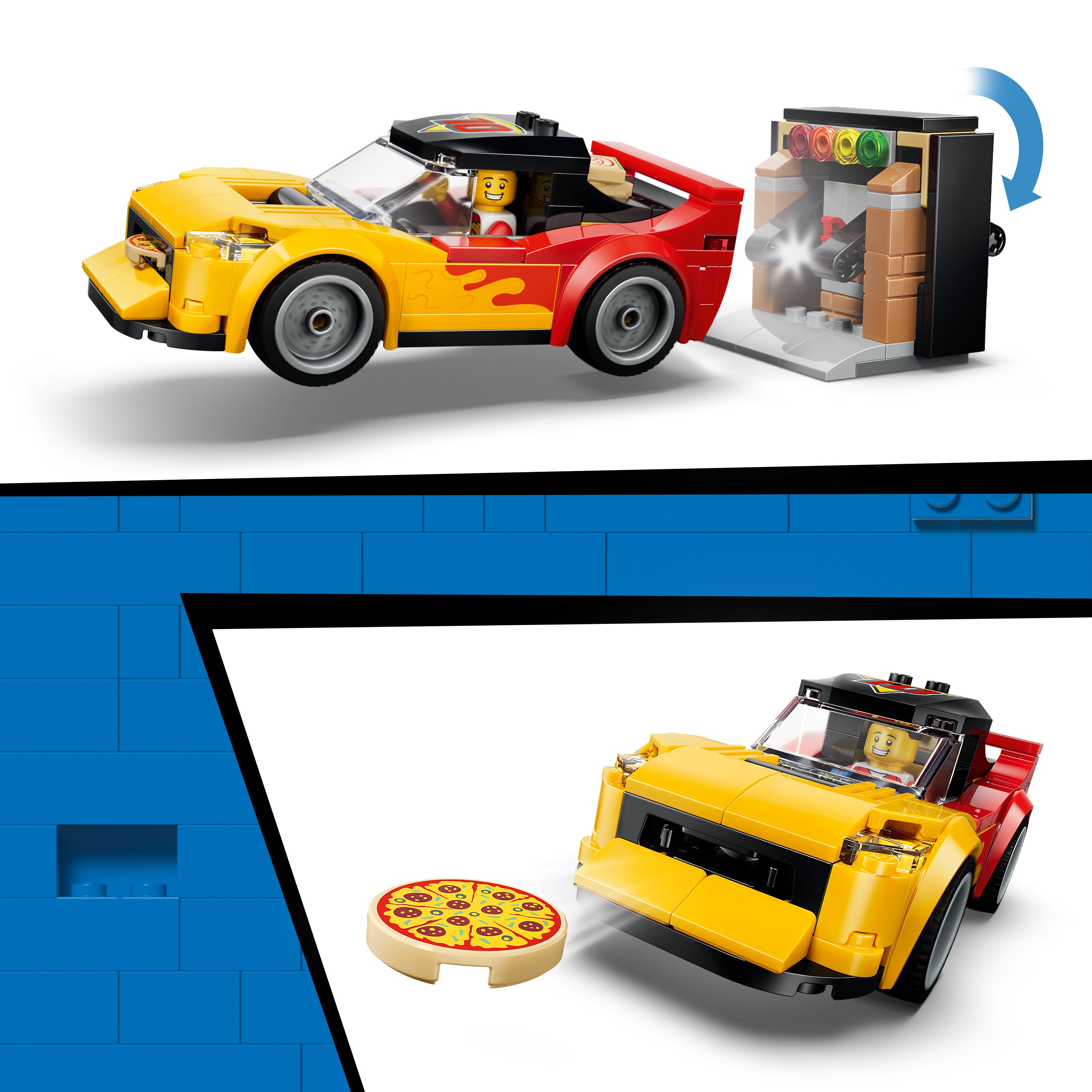 LEGO City 60496 Pizza Delivery Experience wi.. V29 6+