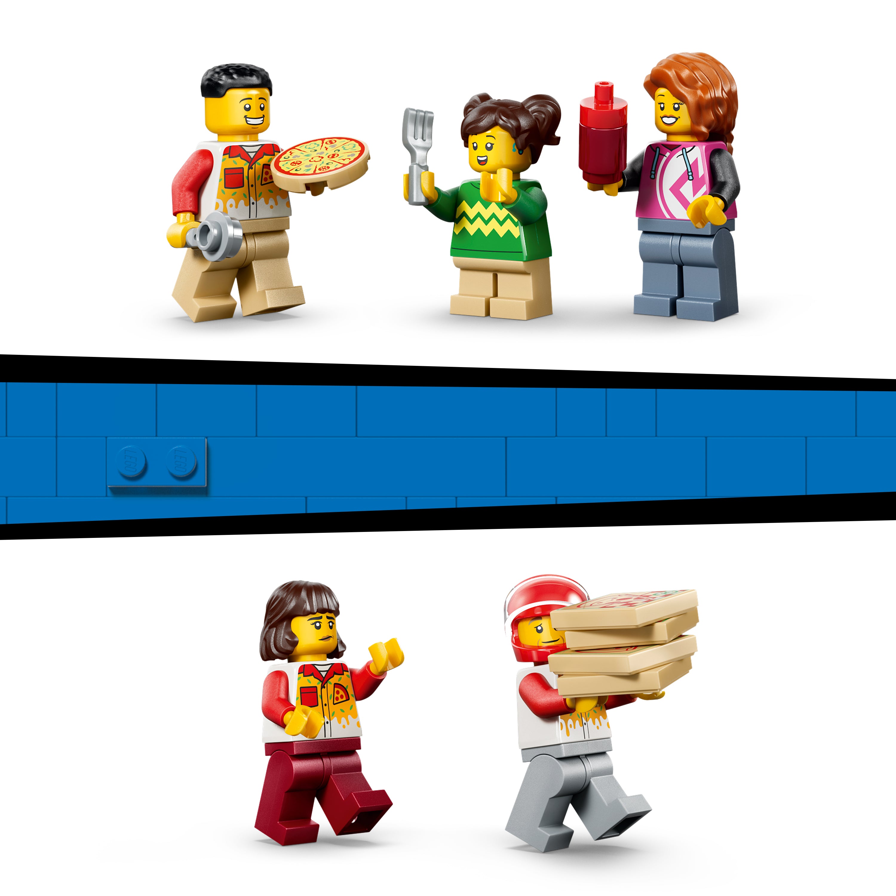 LEGO City 60496 Pizza Delivery Experience wi.. V29 6+