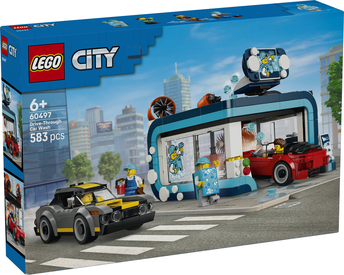 LEGO City 60497 Drive-Through Car Wash (6+)