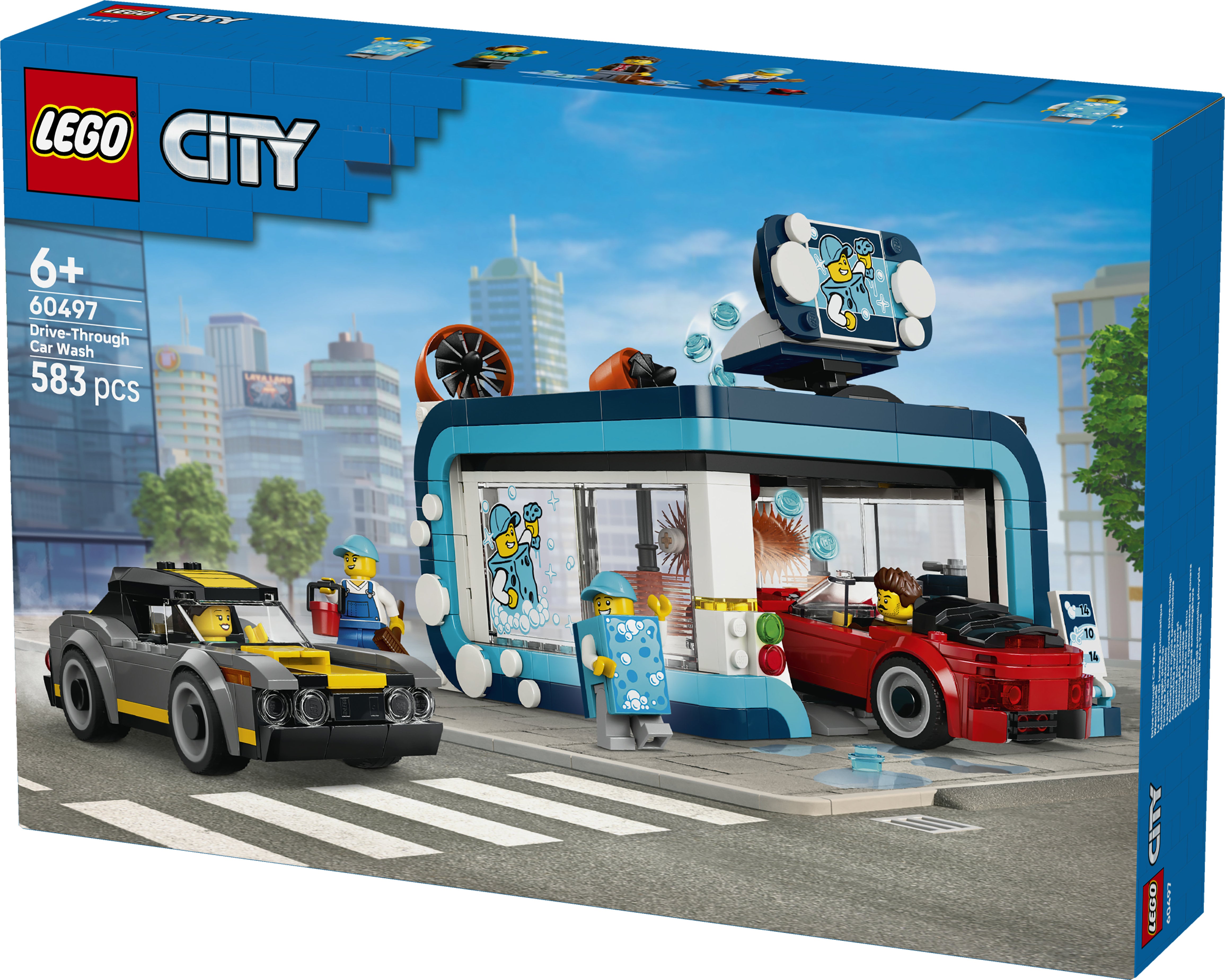 LEGO City 60497 Drive-Through Car Wash (6+)
