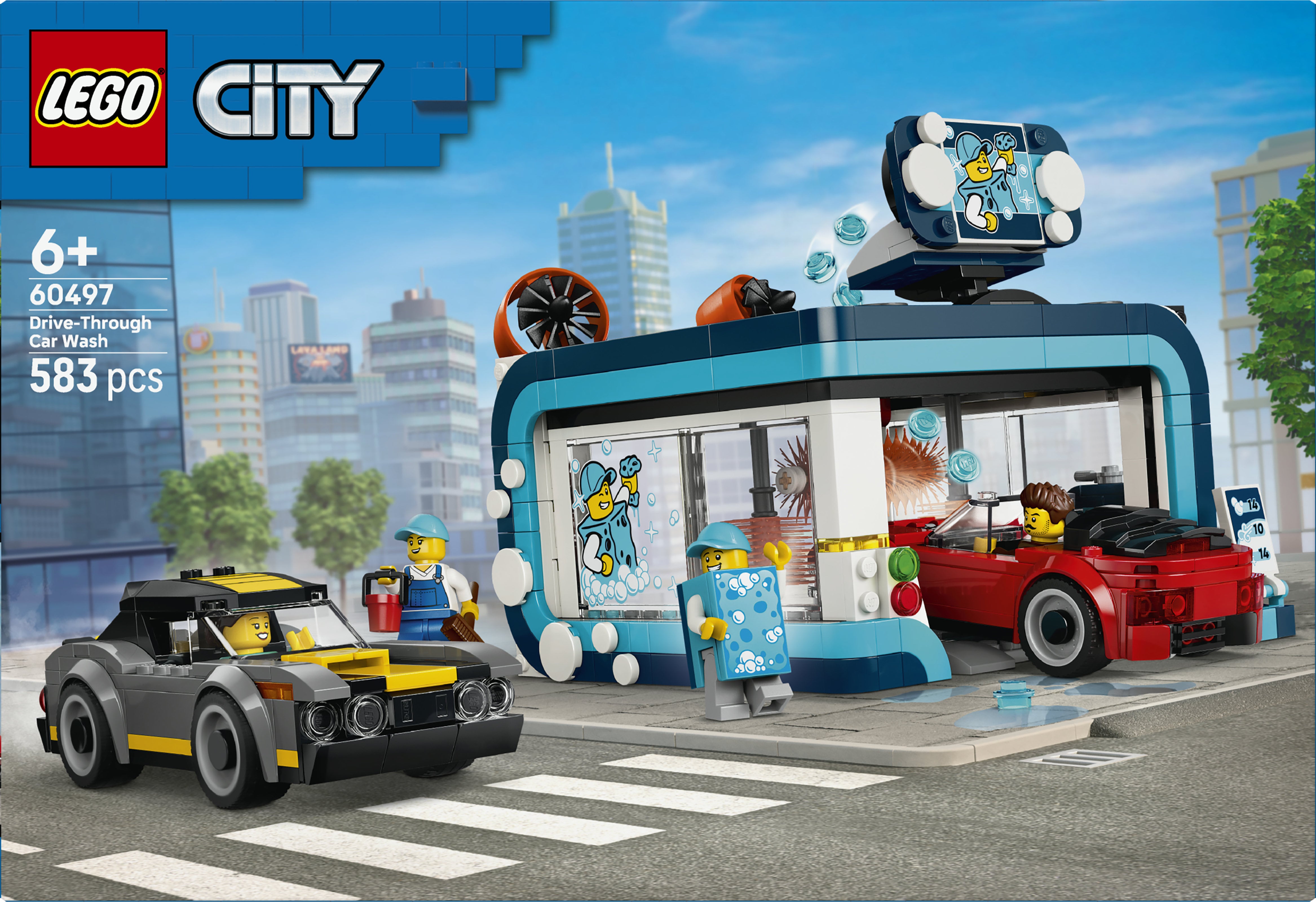 LEGO City 60497 Drive-Through Car Wash (6+)