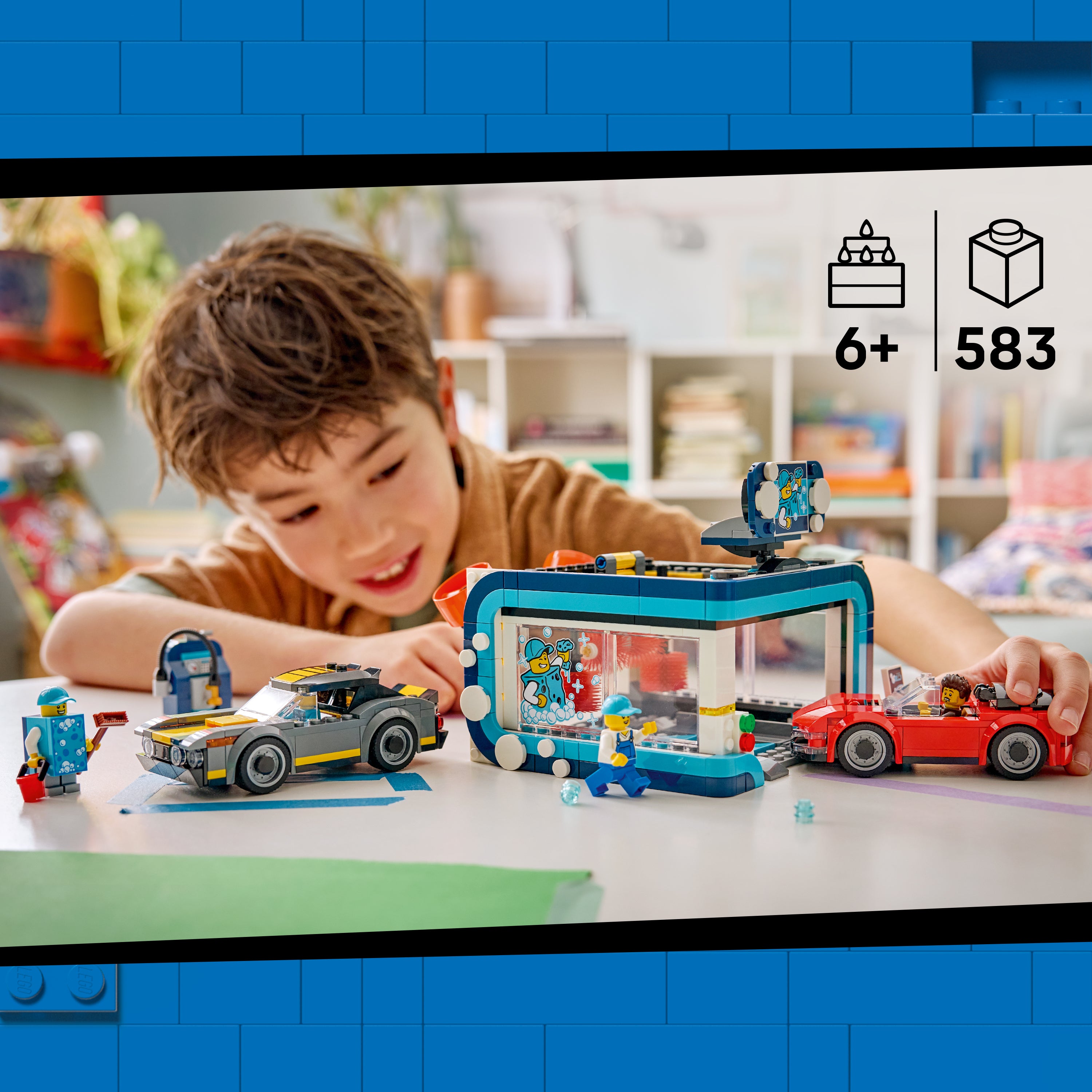 LEGO City 60497 Drive-Through Car Wash (6+)