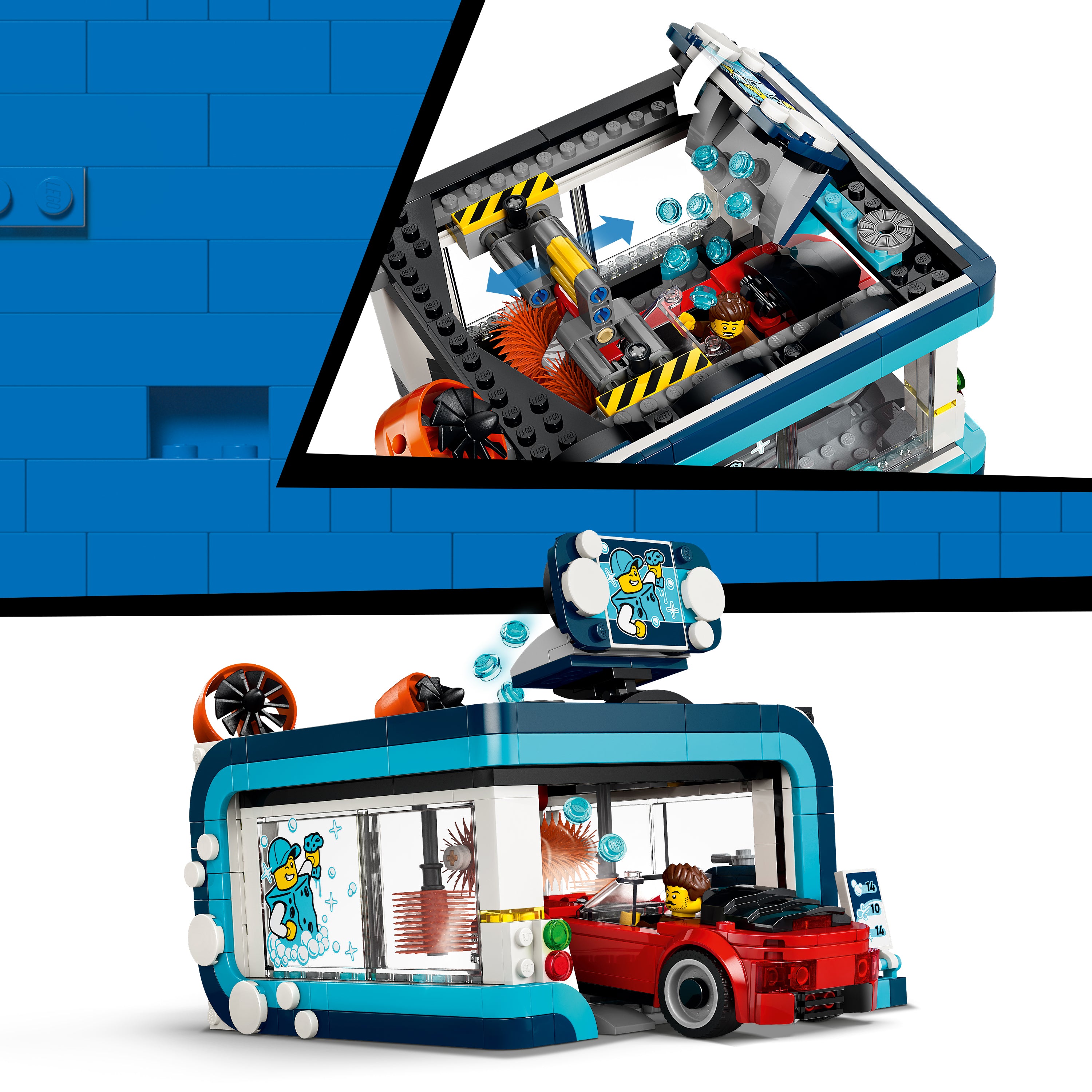 LEGO City 60497 Drive-Through Car Wash (6+)
