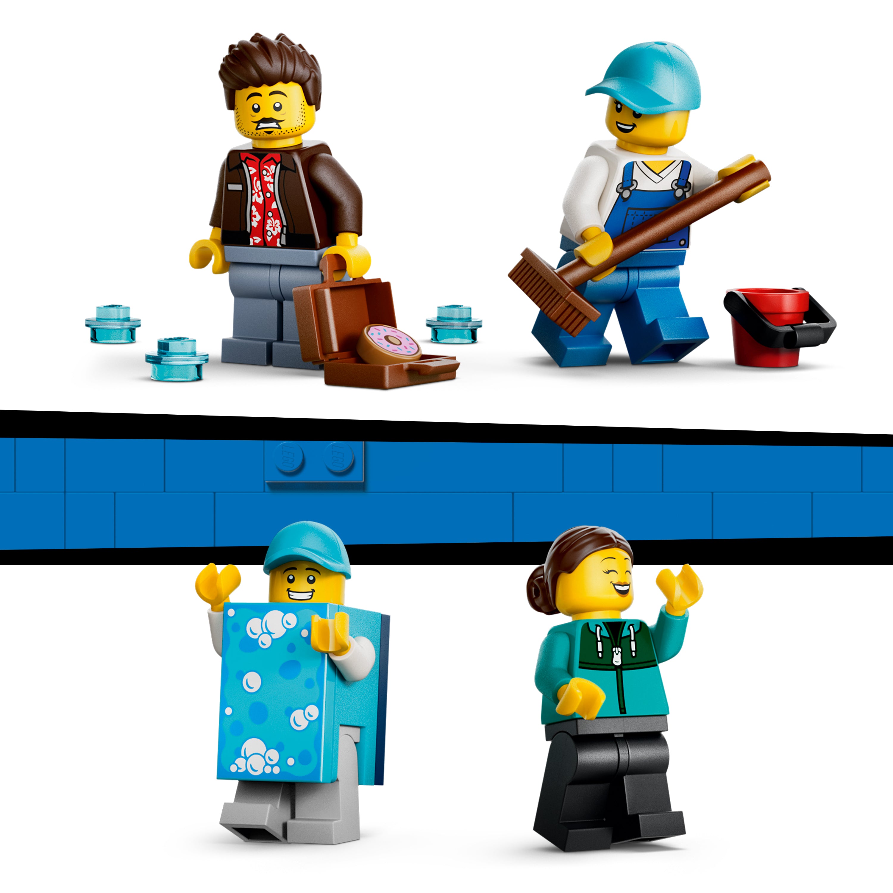 LEGO City 60497 Drive-Through Car Wash (6+)