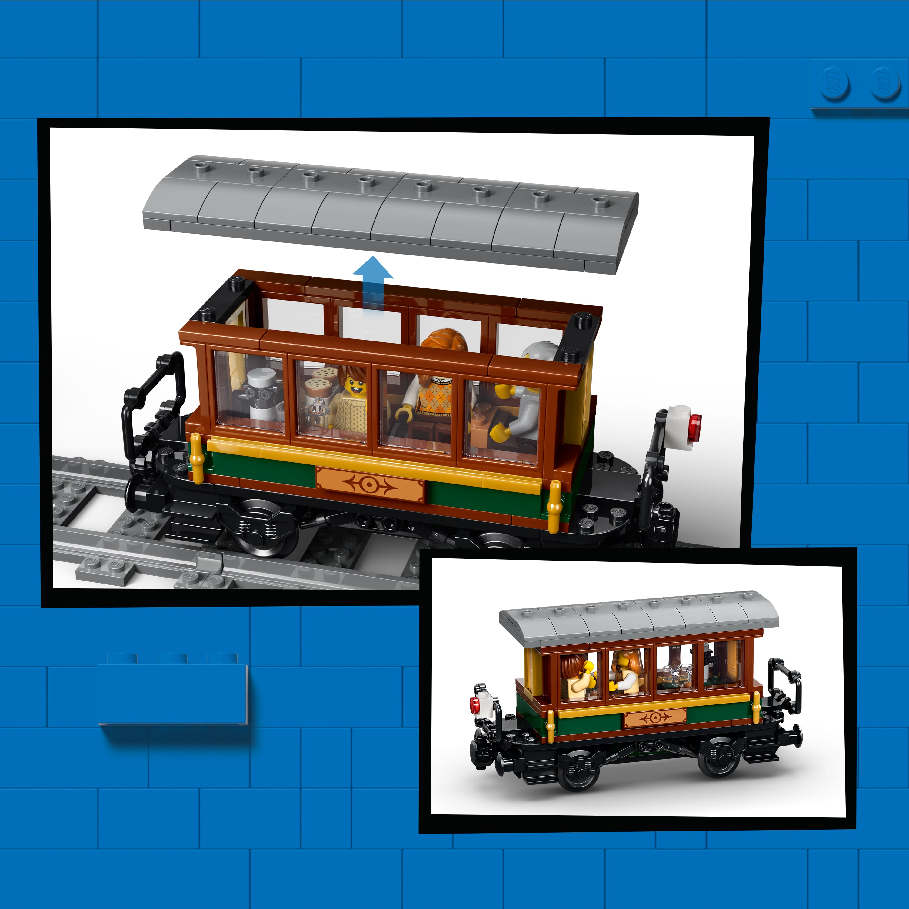 LEGO City 60511 Vintage Steam Train V29 7+